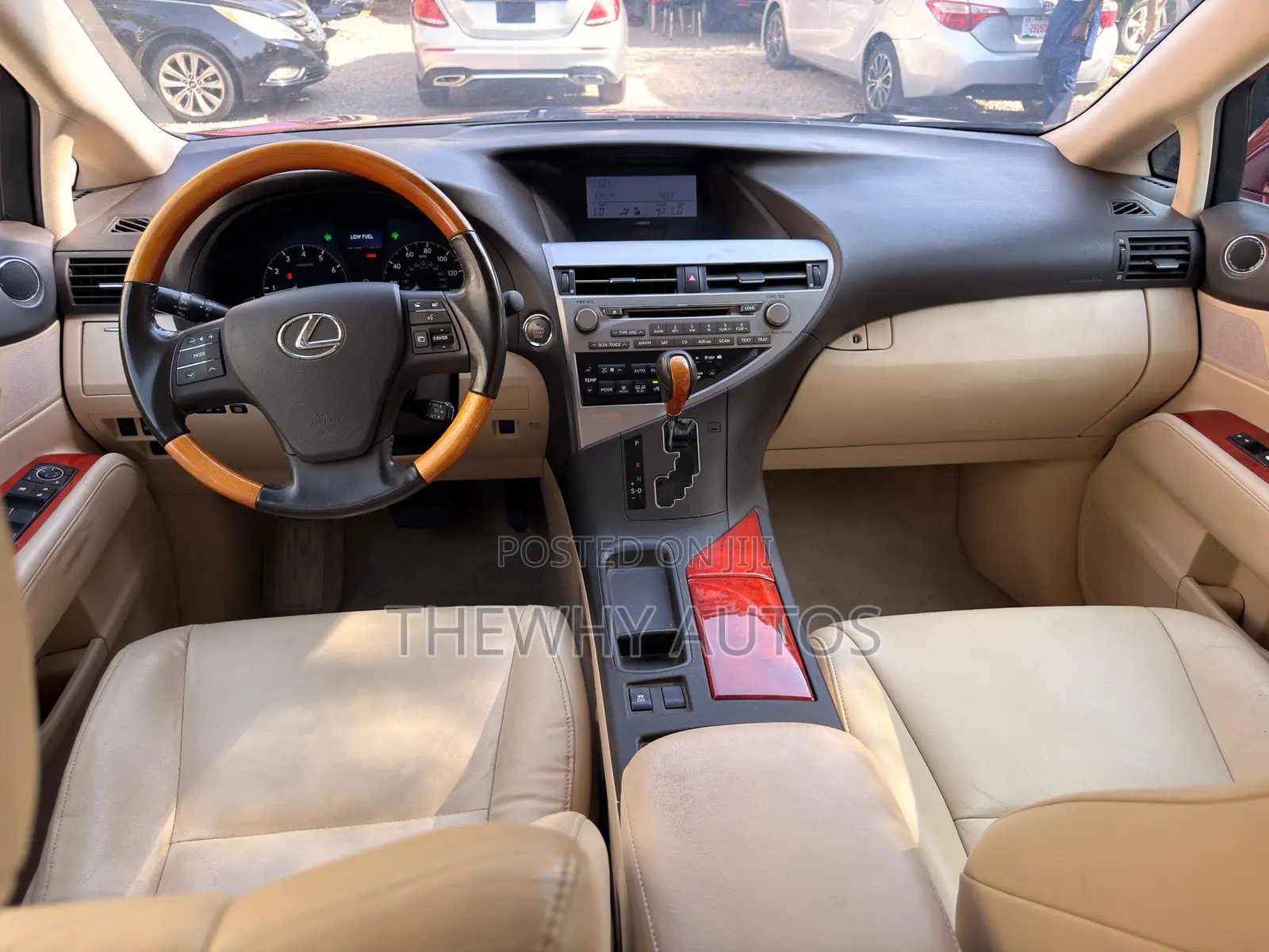 Lexus RX 350 2011 Red
