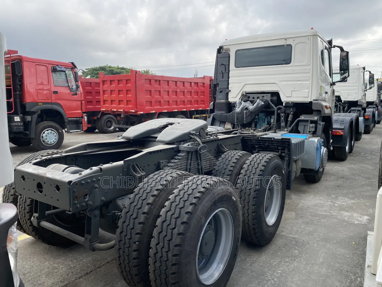 Howo Nx-371hp Tractor Head