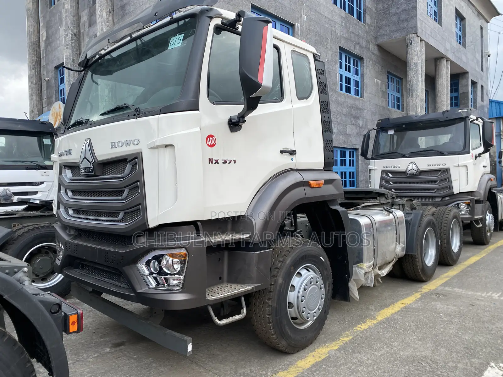 Howo Nx-371hp Tractor Head