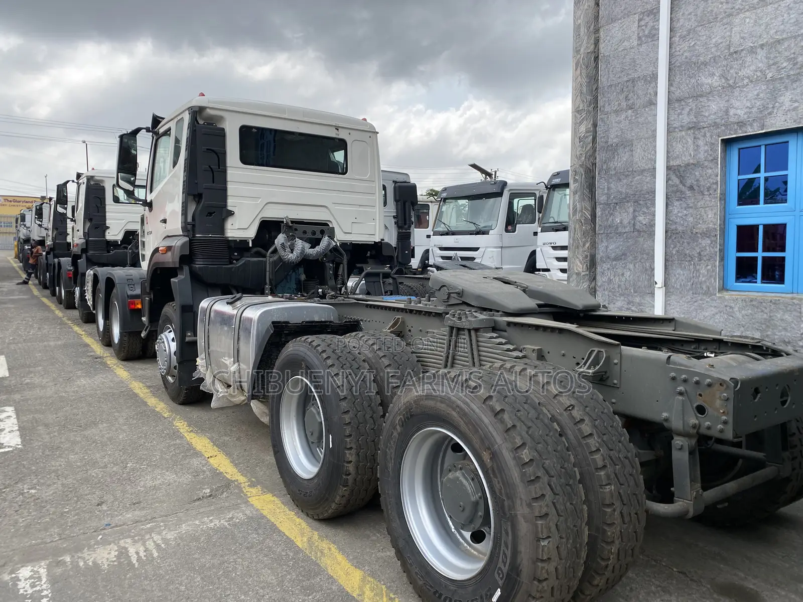 Howo Nx-371hp Tractor Head