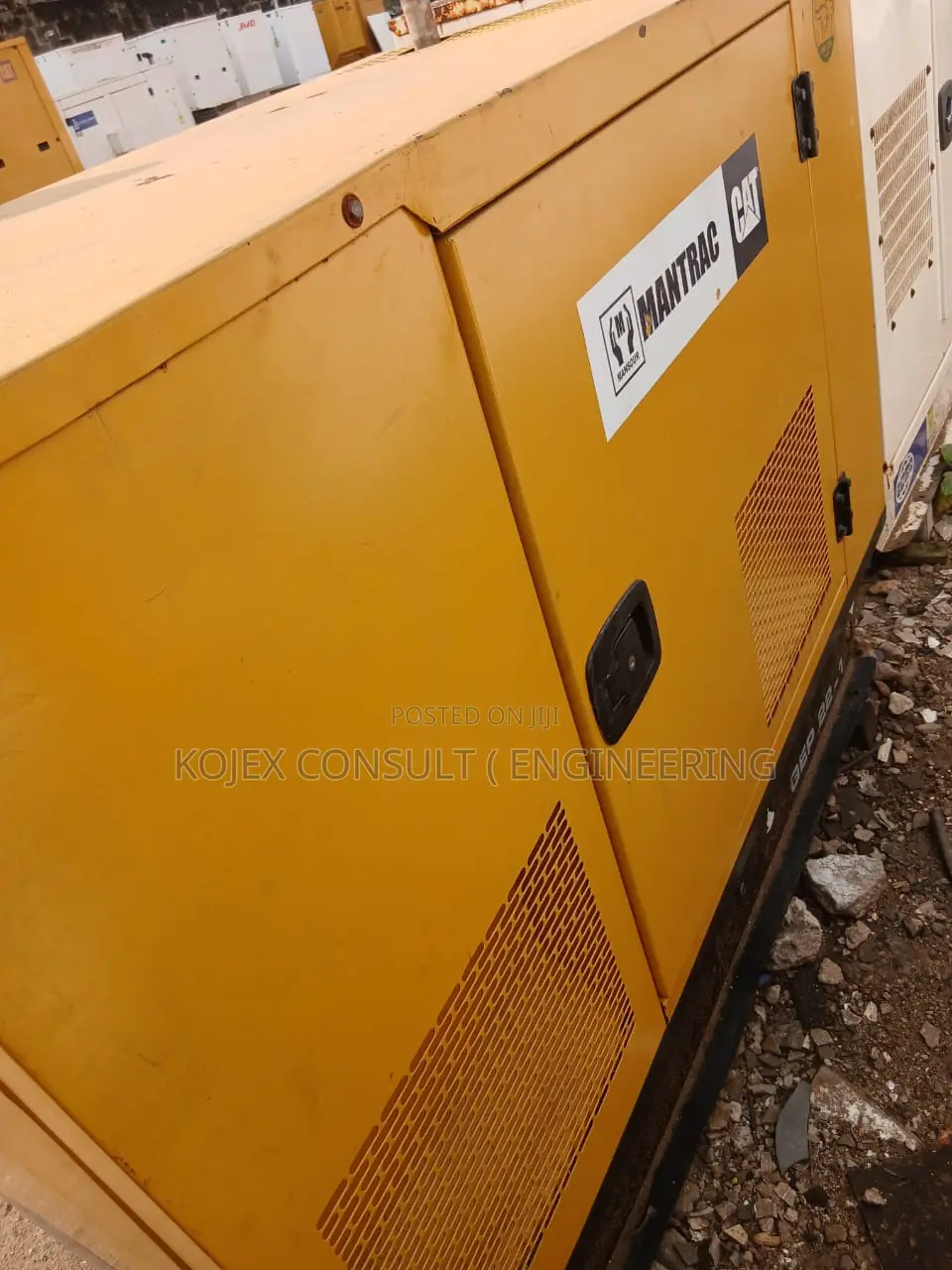 *Neatly Used, Grade One 20kva Cat Mantrac Diesel Soundproof Generator