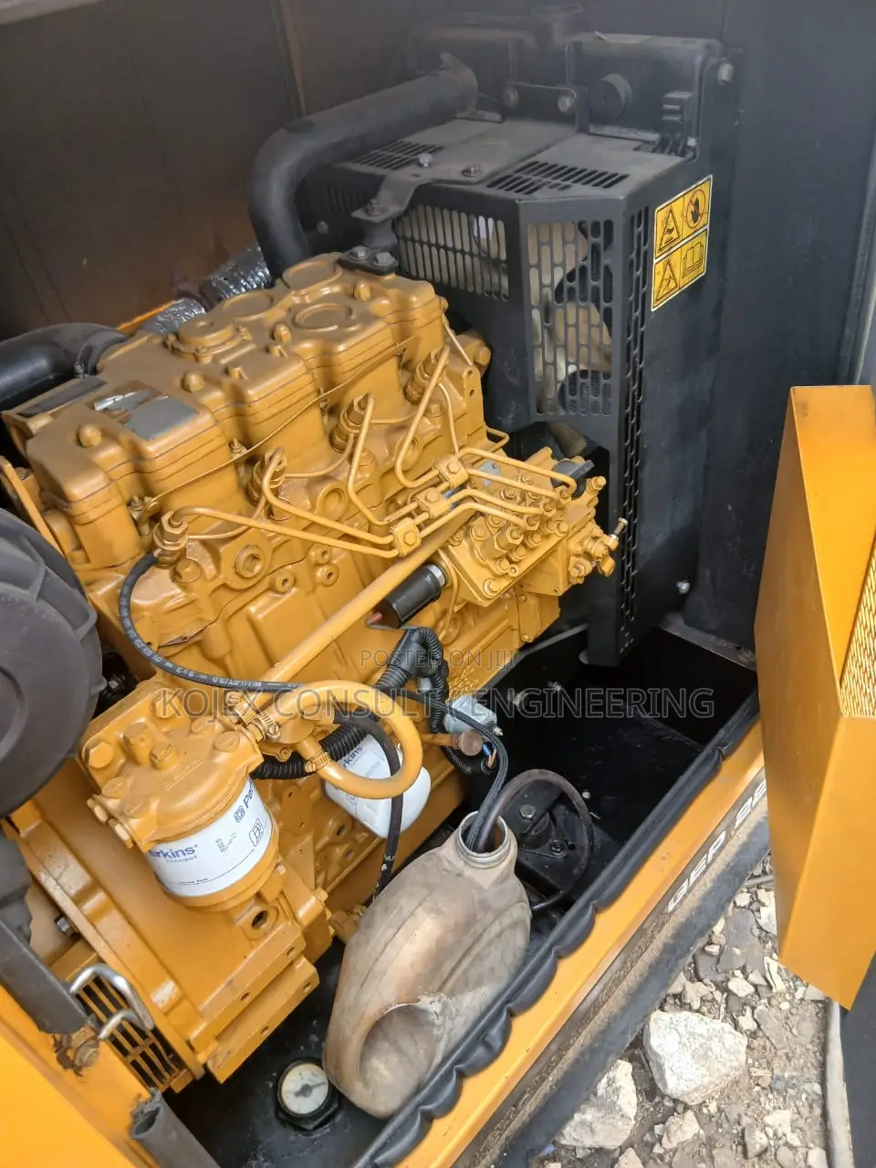*Neatly Used, Grade One 20kva Cat Mantrac Diesel Soundproof Generator