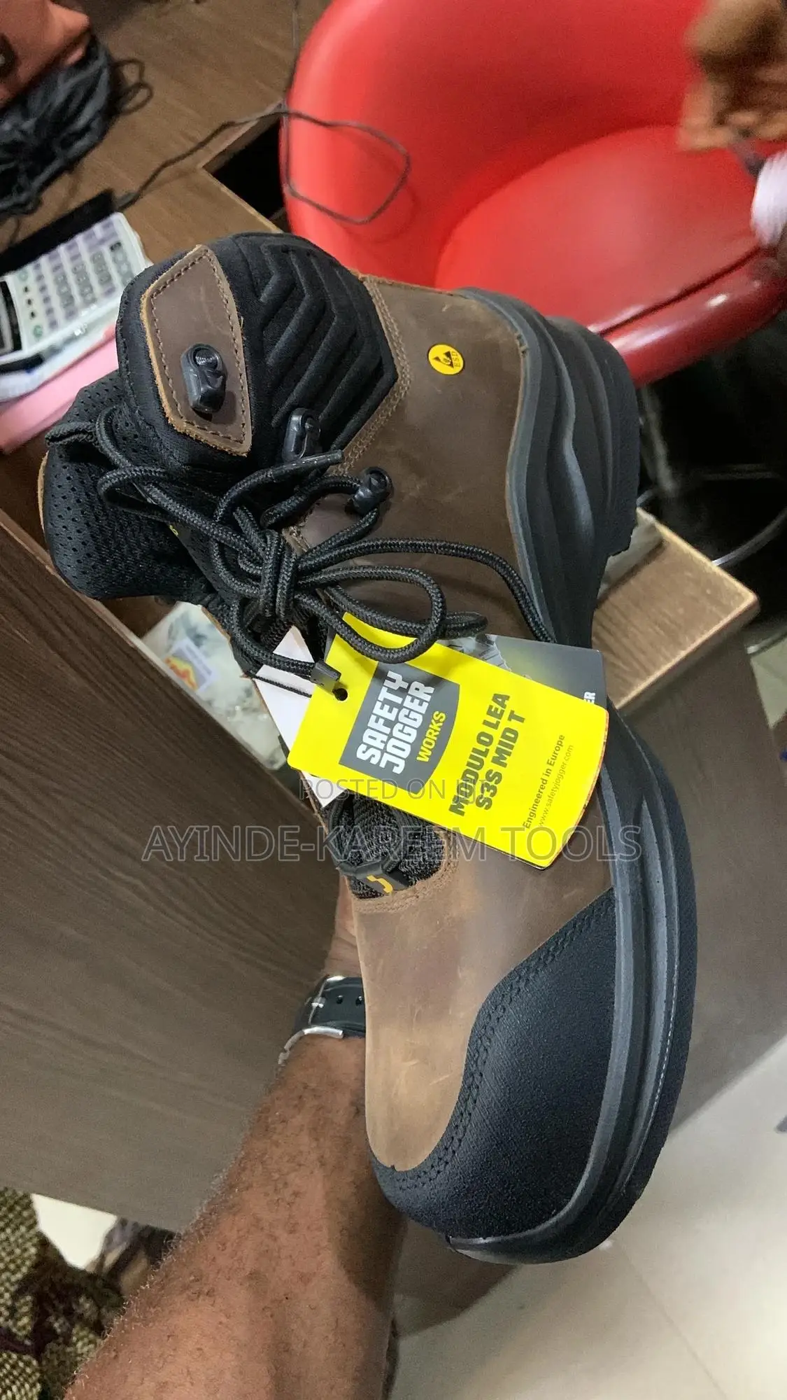 Modulo Lee S3s Mid T Safety Shoe