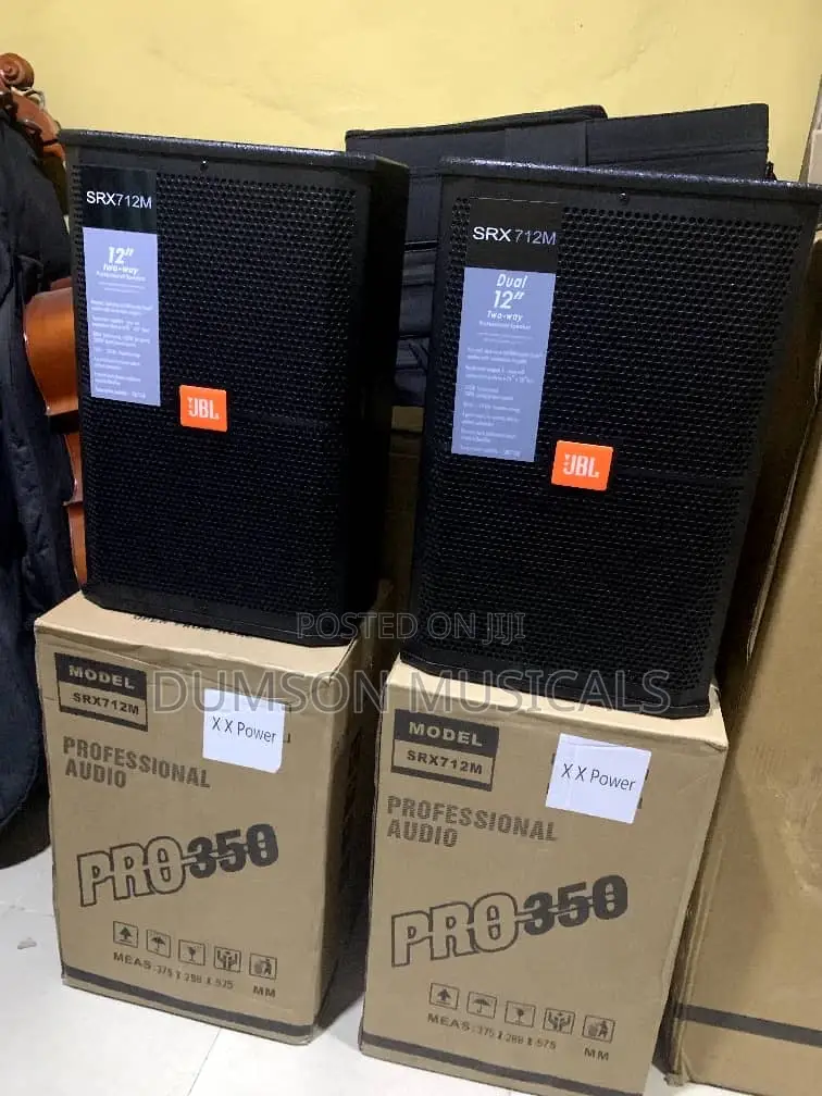 JBL Speakers and JBL Floor Monitor 12 Inches Srx712m