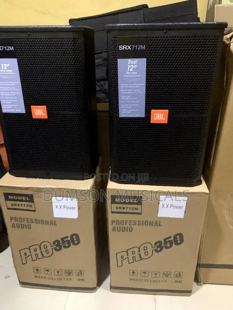 JBL Speakers and JBL Floor Monitor 12 Inches Srx712m