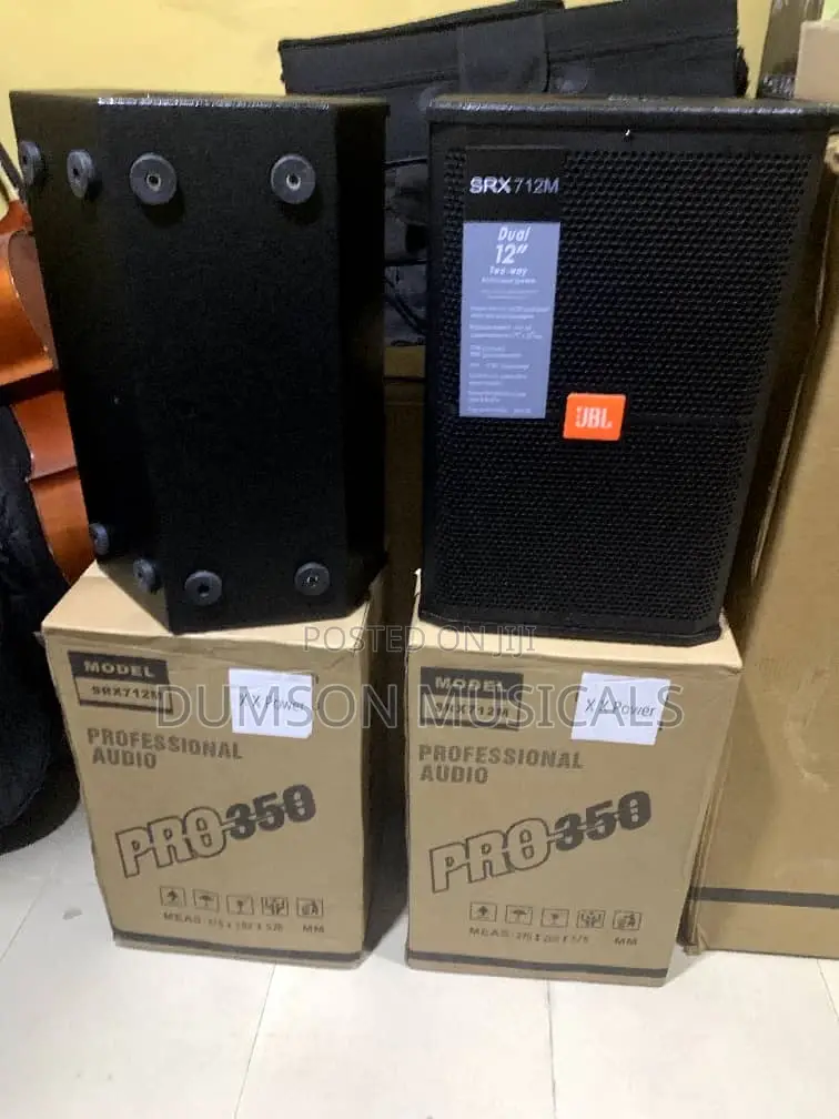 JBL Speakers and JBL Floor Monitor 12 Inches Srx712m