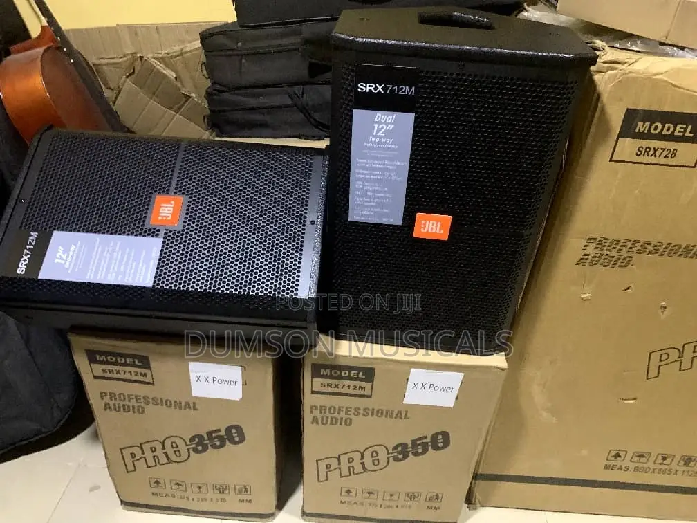 JBL Speakers and JBL Floor Monitor 12 Inches Srx712m