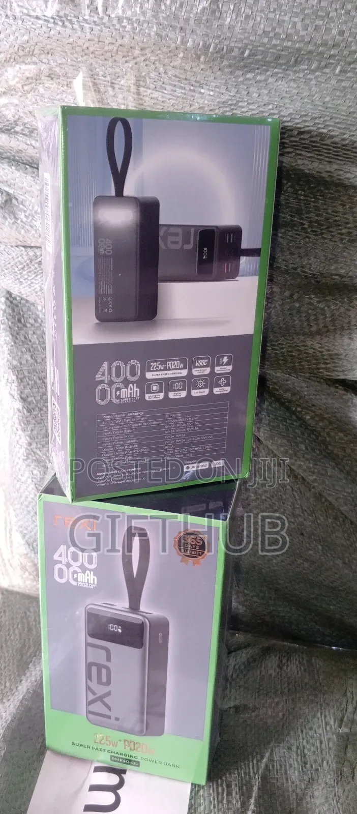 Rexi Power Bank 40000mah