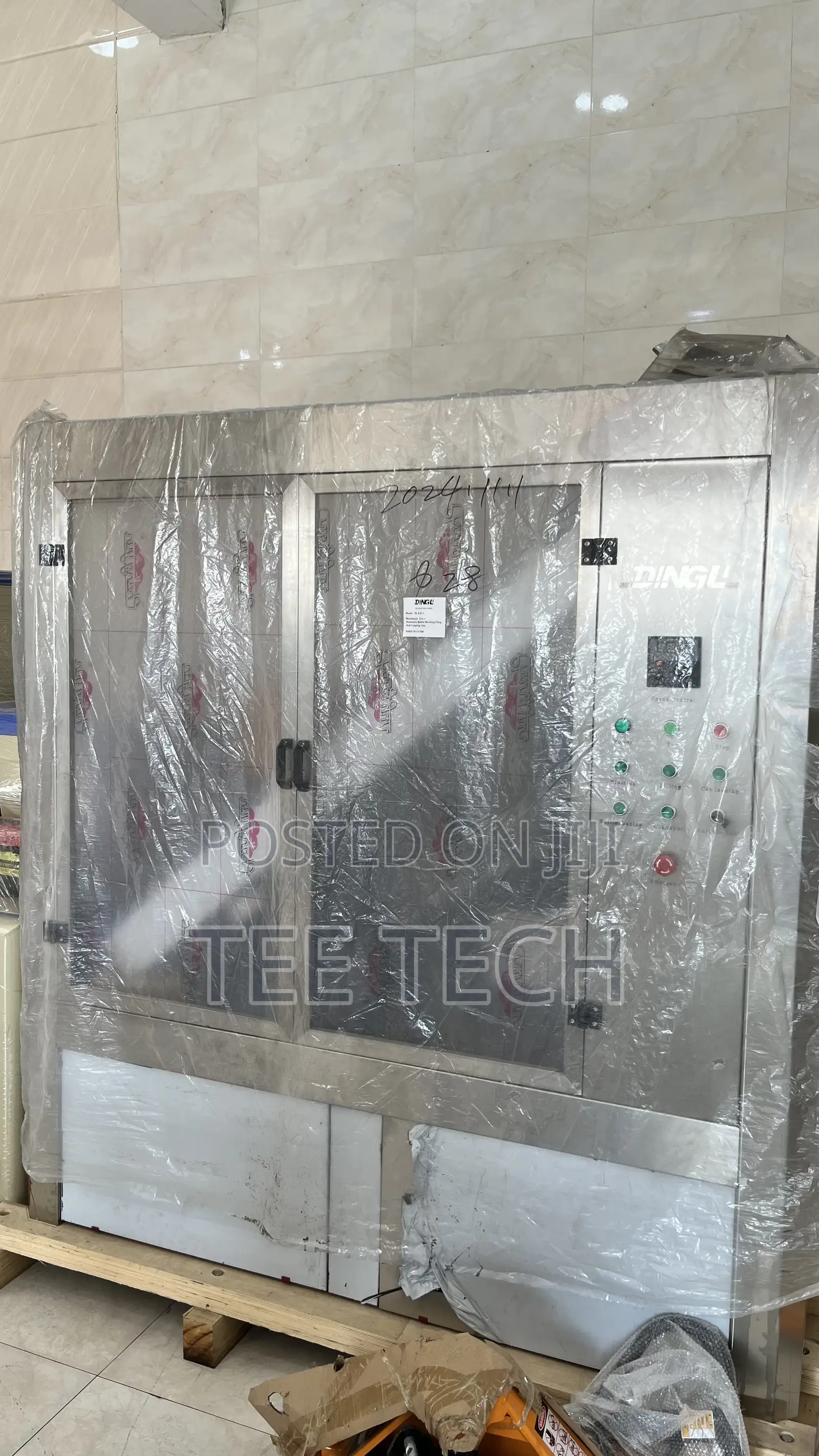 Automatic Bottle Water Machine Washing Filling Capping 8-8-3 Monoblock