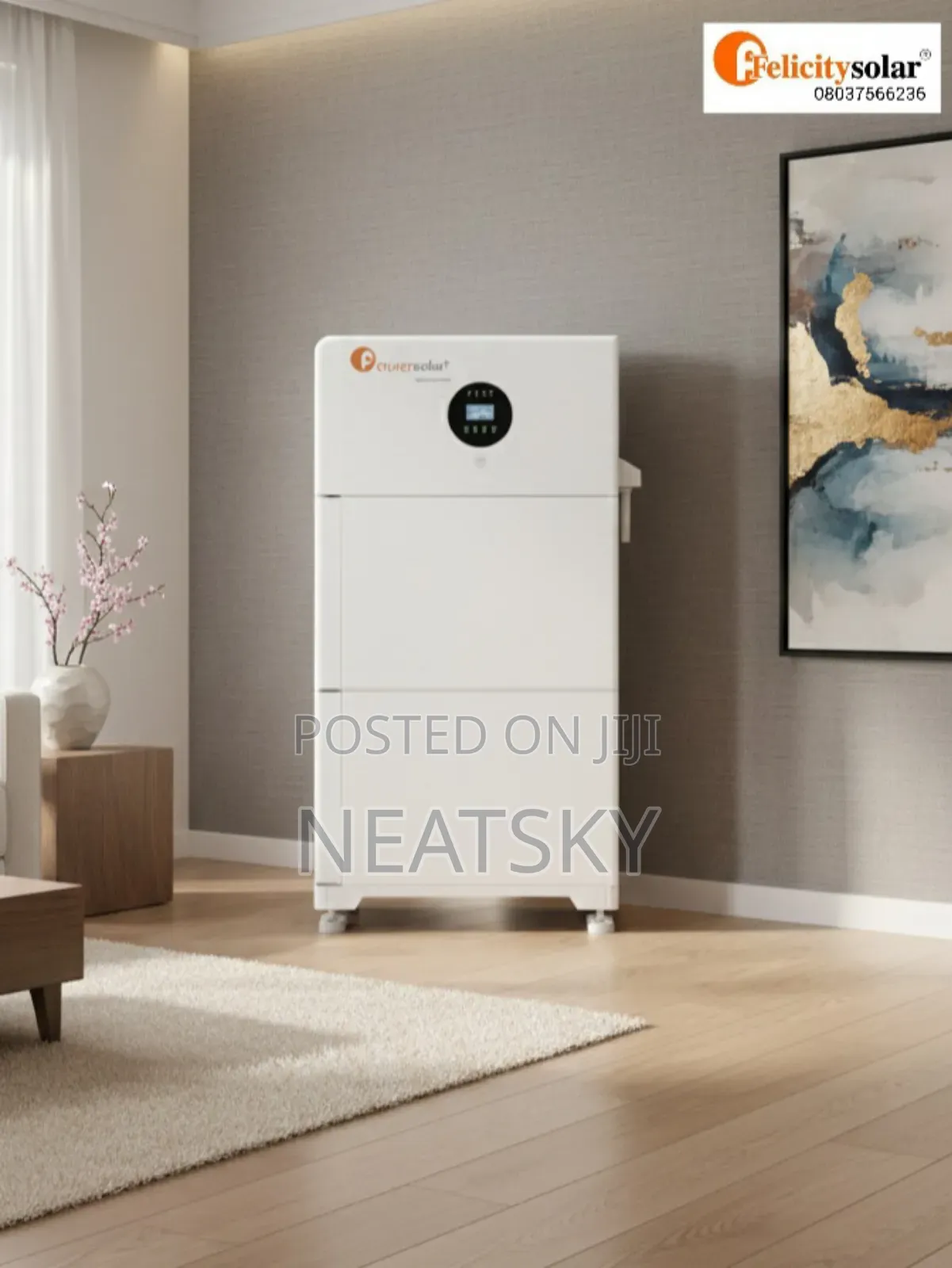 8kw Inverter With 5.12kwh Lithium Battery (Ai 100-8048)