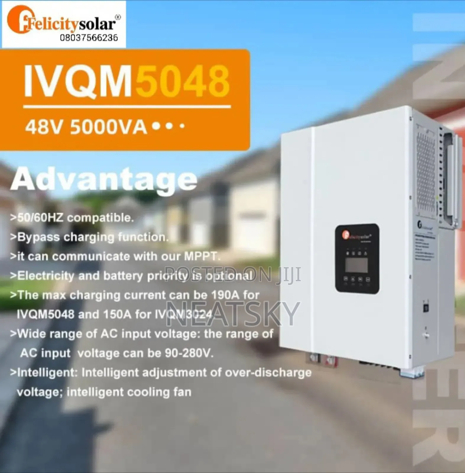 5kva 48v Upgraded Hybrid Inverter