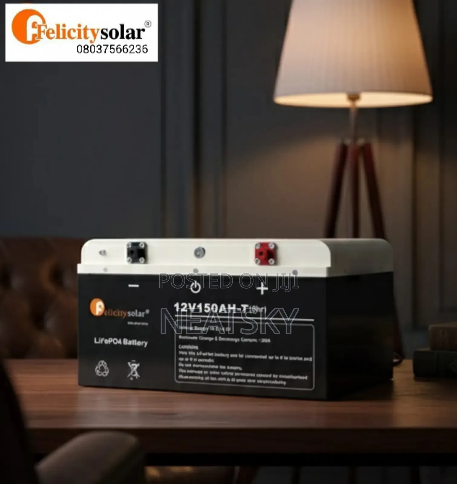 2kwh 12v 150ah Lithium Ion Battery (Lpbr12150)