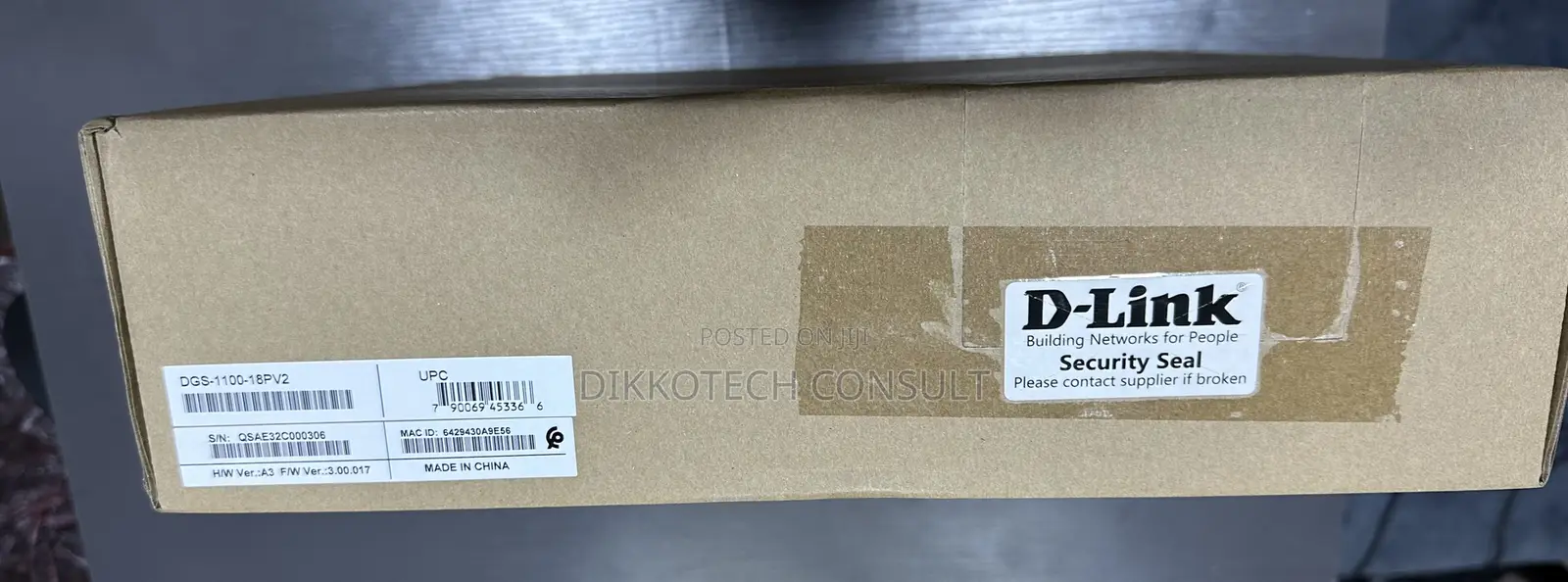 D-Link DGS-1100-18pv2 – 18-Port Gigabit Poe Smart Managed Switch