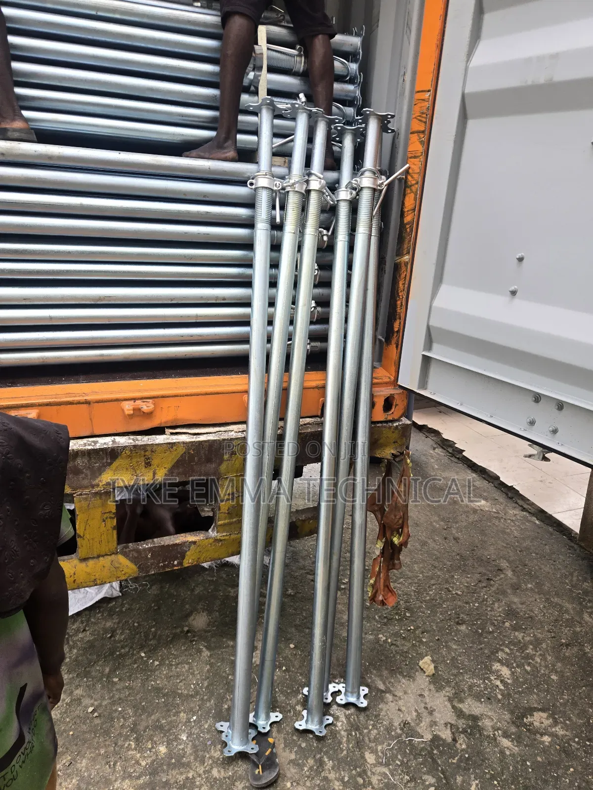 Galvanized 4 Meters Scaffolding Acro Prop / Acro Pipe