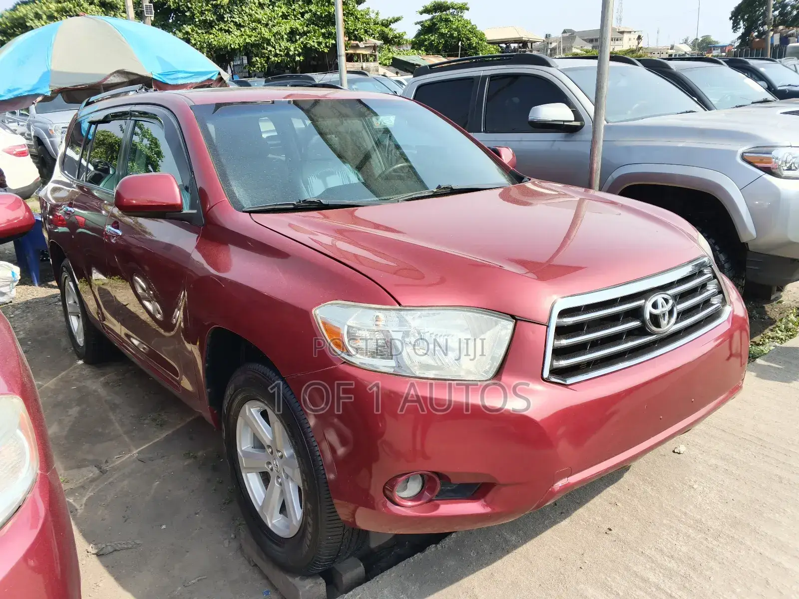 Toyota Highlander Limited 2010 Red
