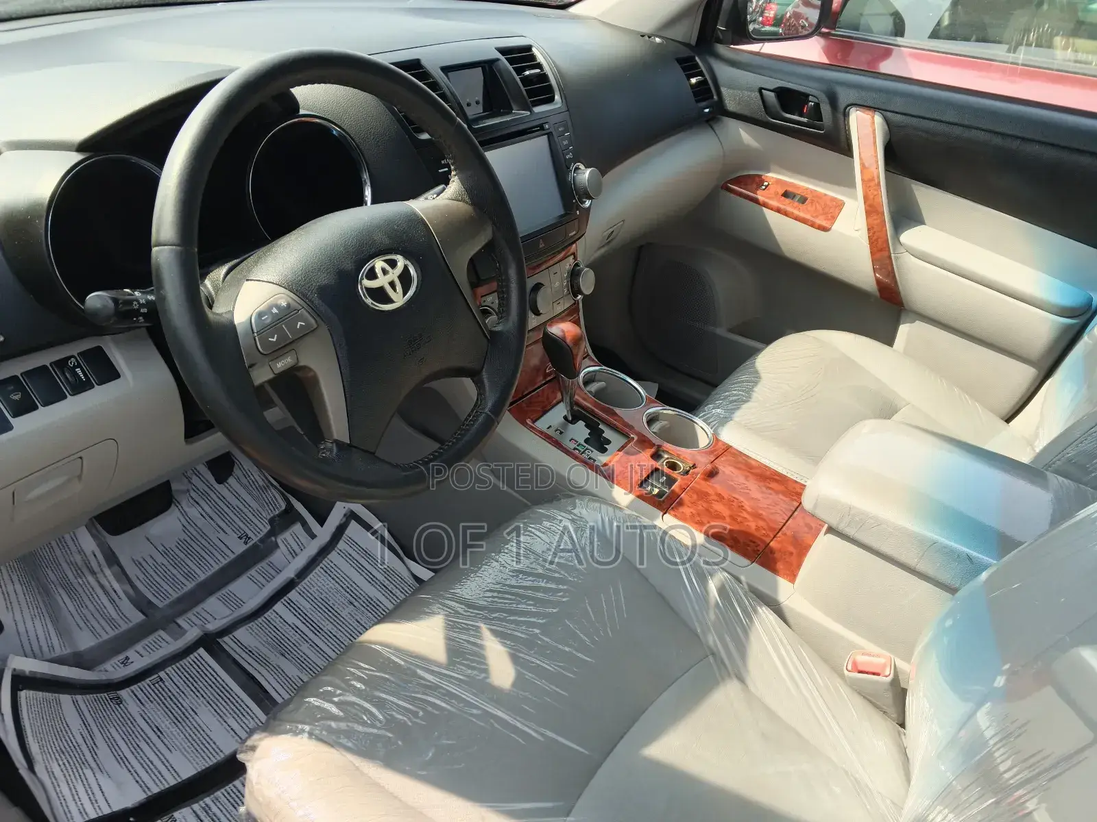Toyota Highlander Limited 2010 Red