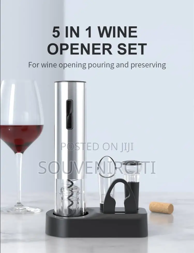 5in1 Electric Wine Opener Set