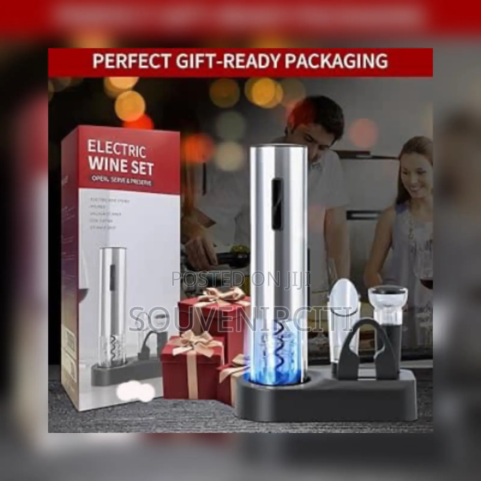 5in1 Electric Wine Opener Set