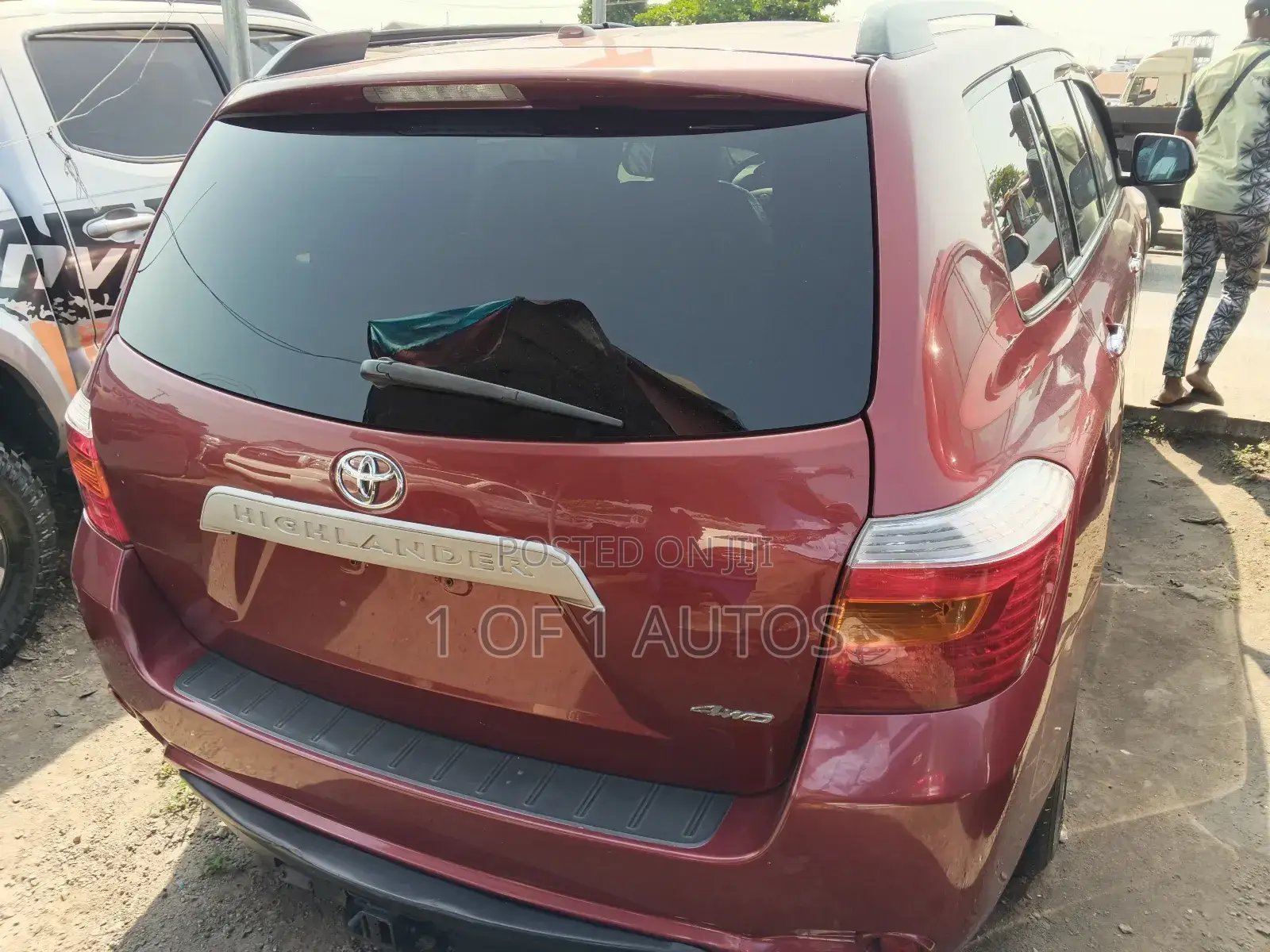 Toyota Highlander Limited 2008 Red