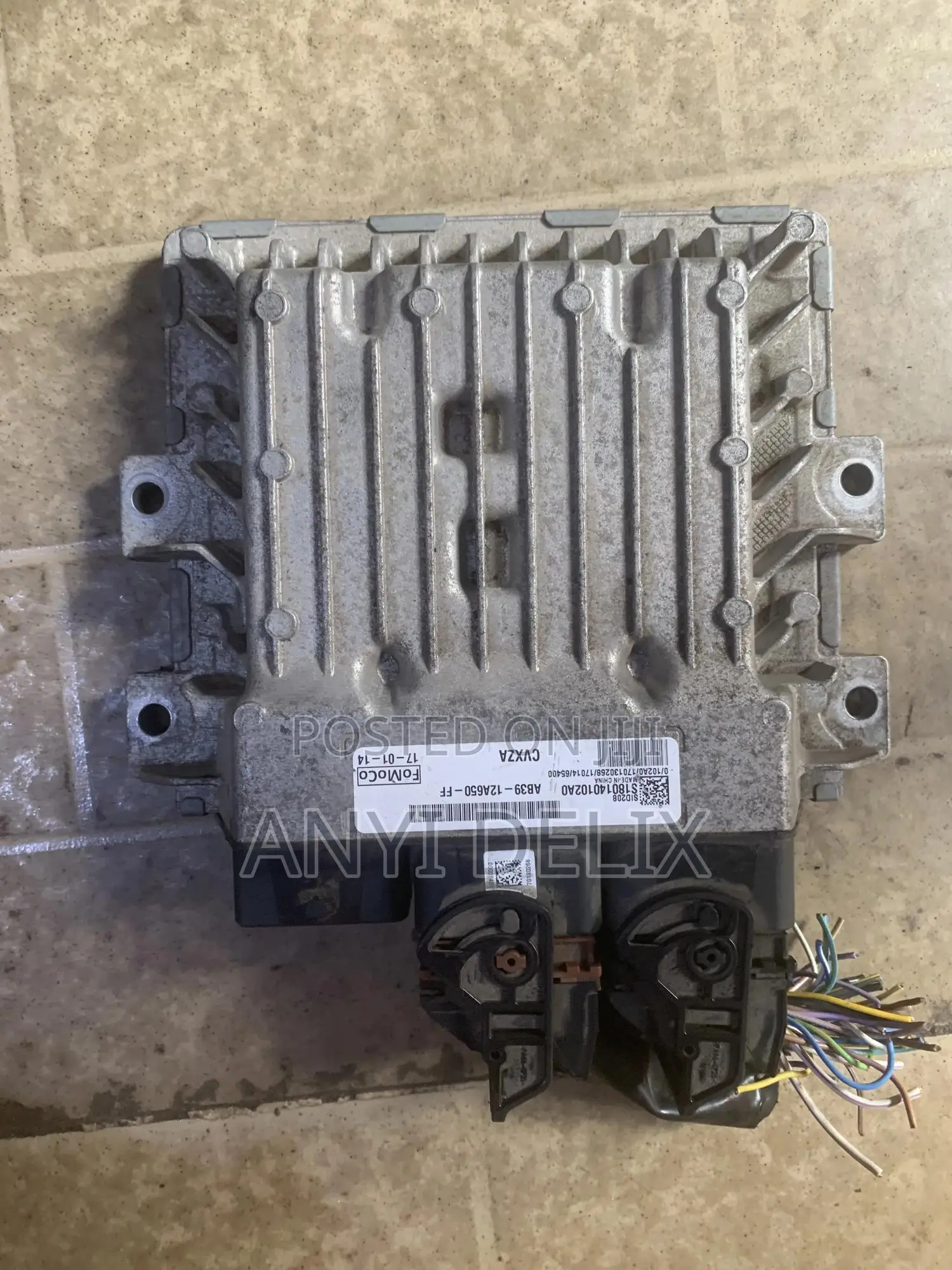Ecu Brain Box Ford Ranger 2013/2015 Diesel 3.2l Ab39-12a650-Ff