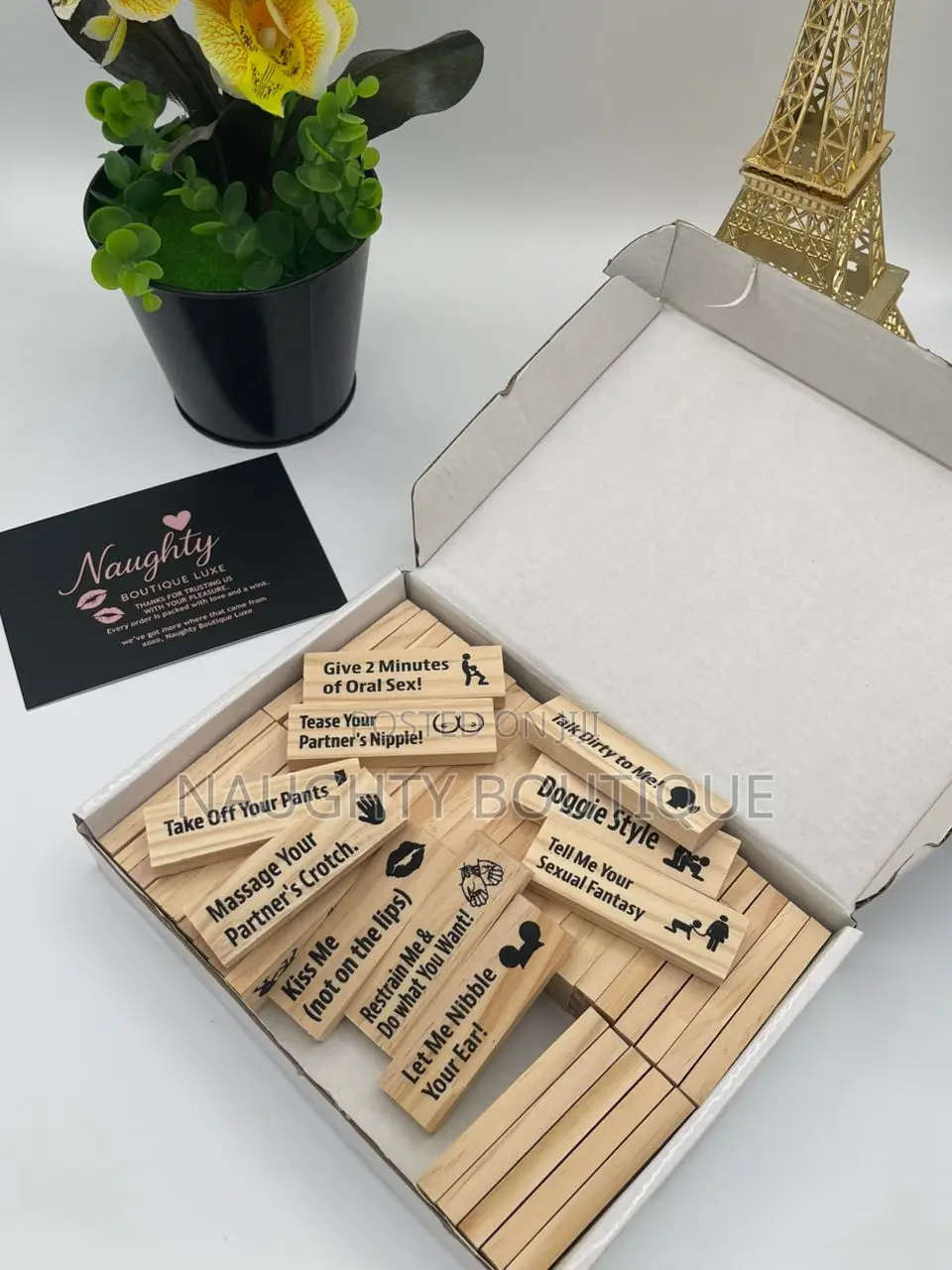 Jenga Intimate Sex Game For Couple
