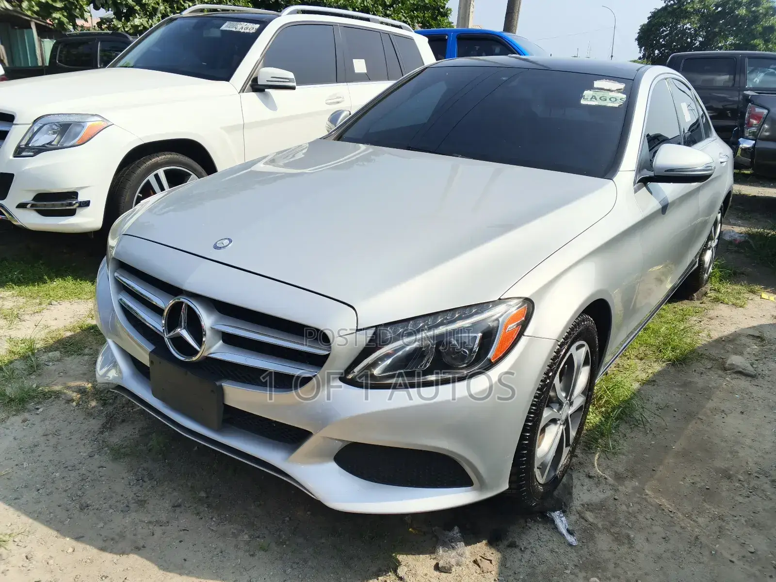 Mercedes-Benz C300 Luxury 4Matic Sedan AWD (2.0L 4cyl 7A) 2016 Silver
