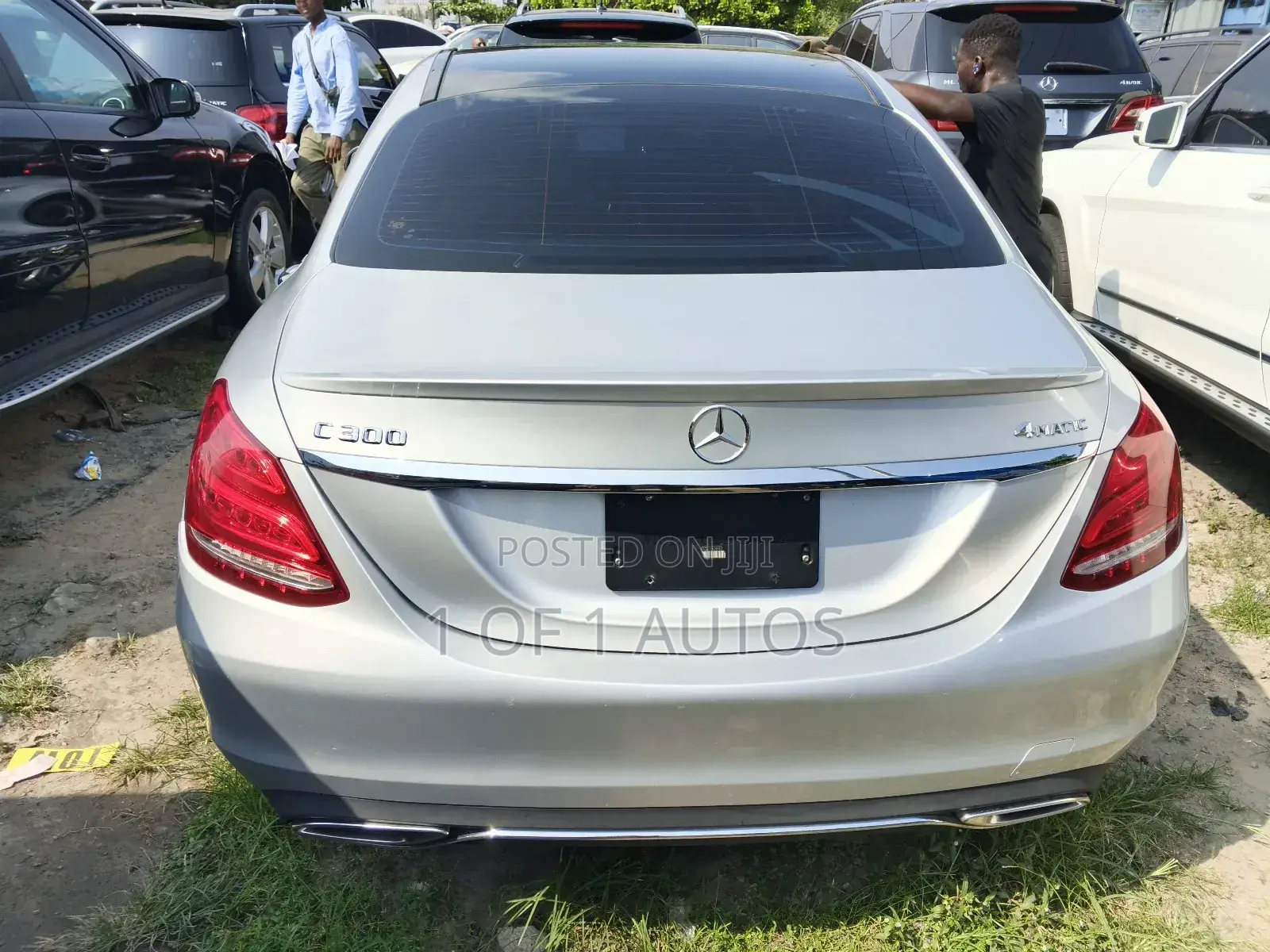 Mercedes-Benz C300 Luxury 4Matic Sedan AWD (2.0L 4cyl 7A) 2016 Silver