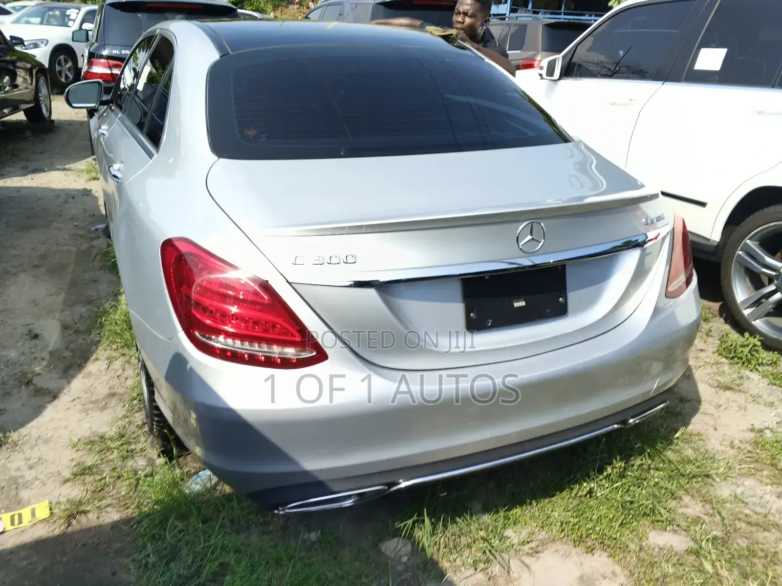 Mercedes-Benz C300 Luxury 4Matic Sedan AWD (2.0L 4cyl 7A) 2016 Silver