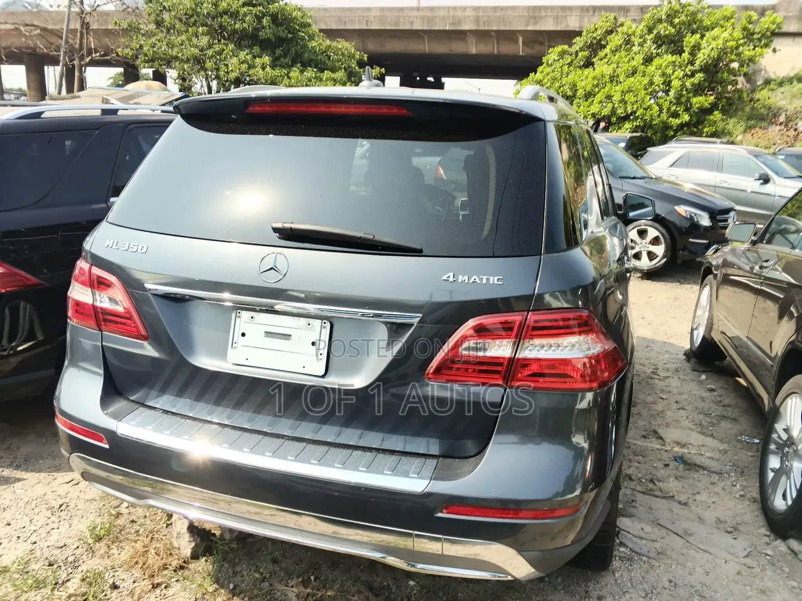 Mercedes-Benz M Class ML 350 4Matic 2013 Gray
