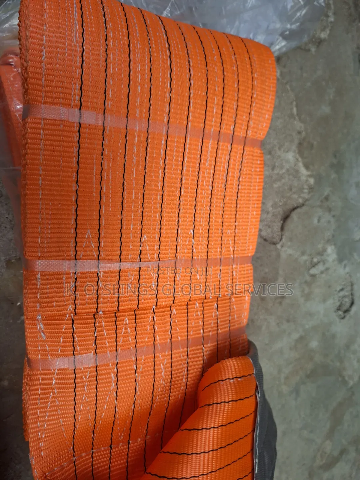 10tx6m Flat Polyester Webbing Sling (7:1)