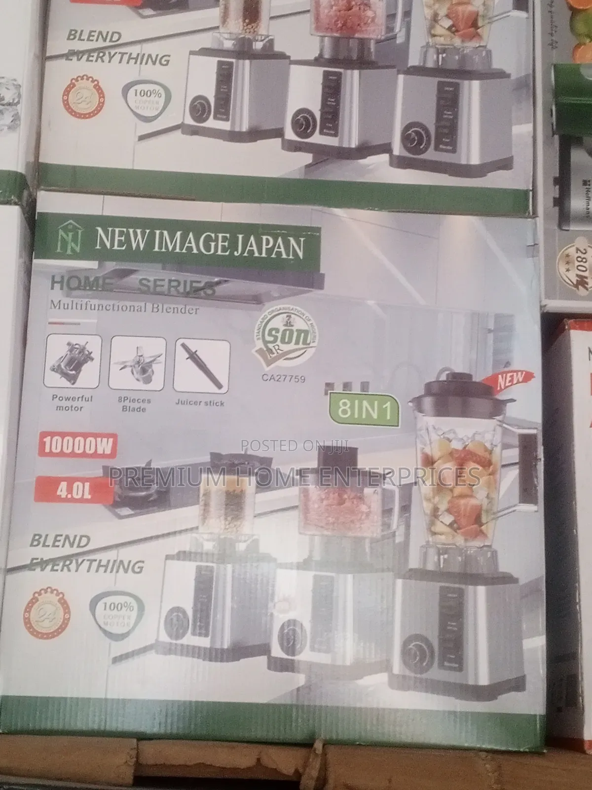 New Image 8 in 1 Blender 10000 Watts