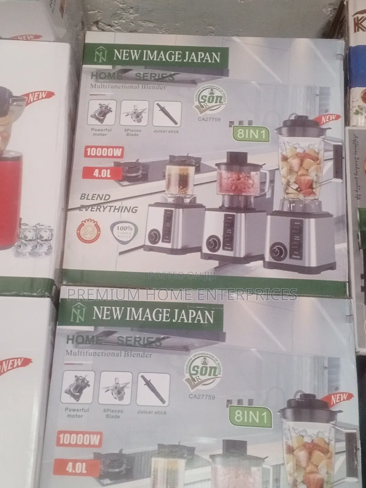 New Image 8 in 1 Blender 10000 Watts