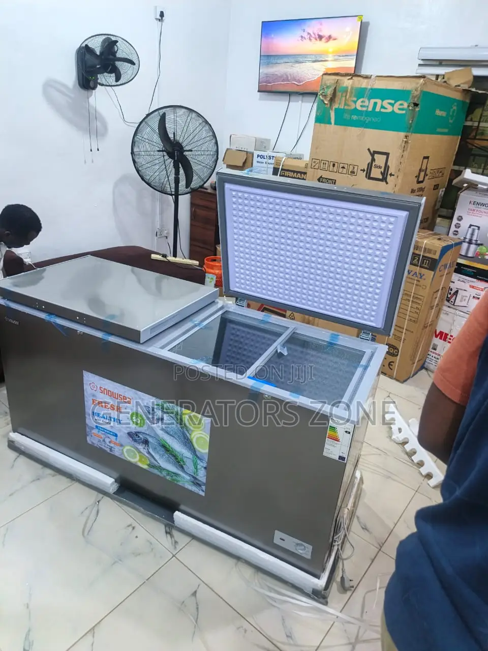 Snowsea 520l Bd-700 Freezer Tough Construction
