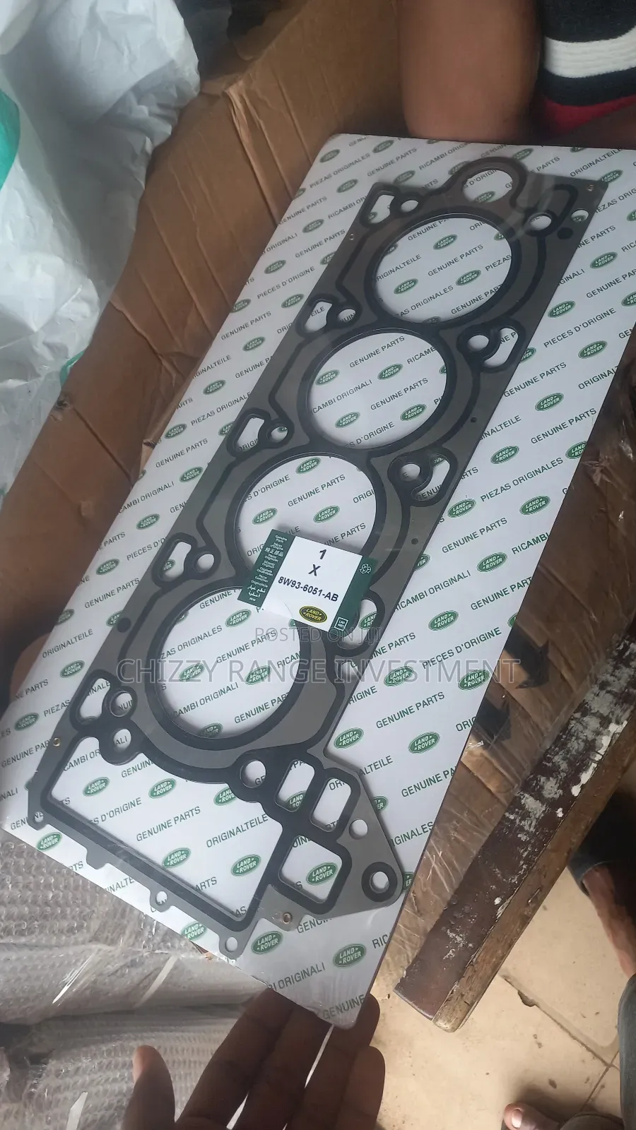 Range Rover Sport 2010 Iron Top Gasket
