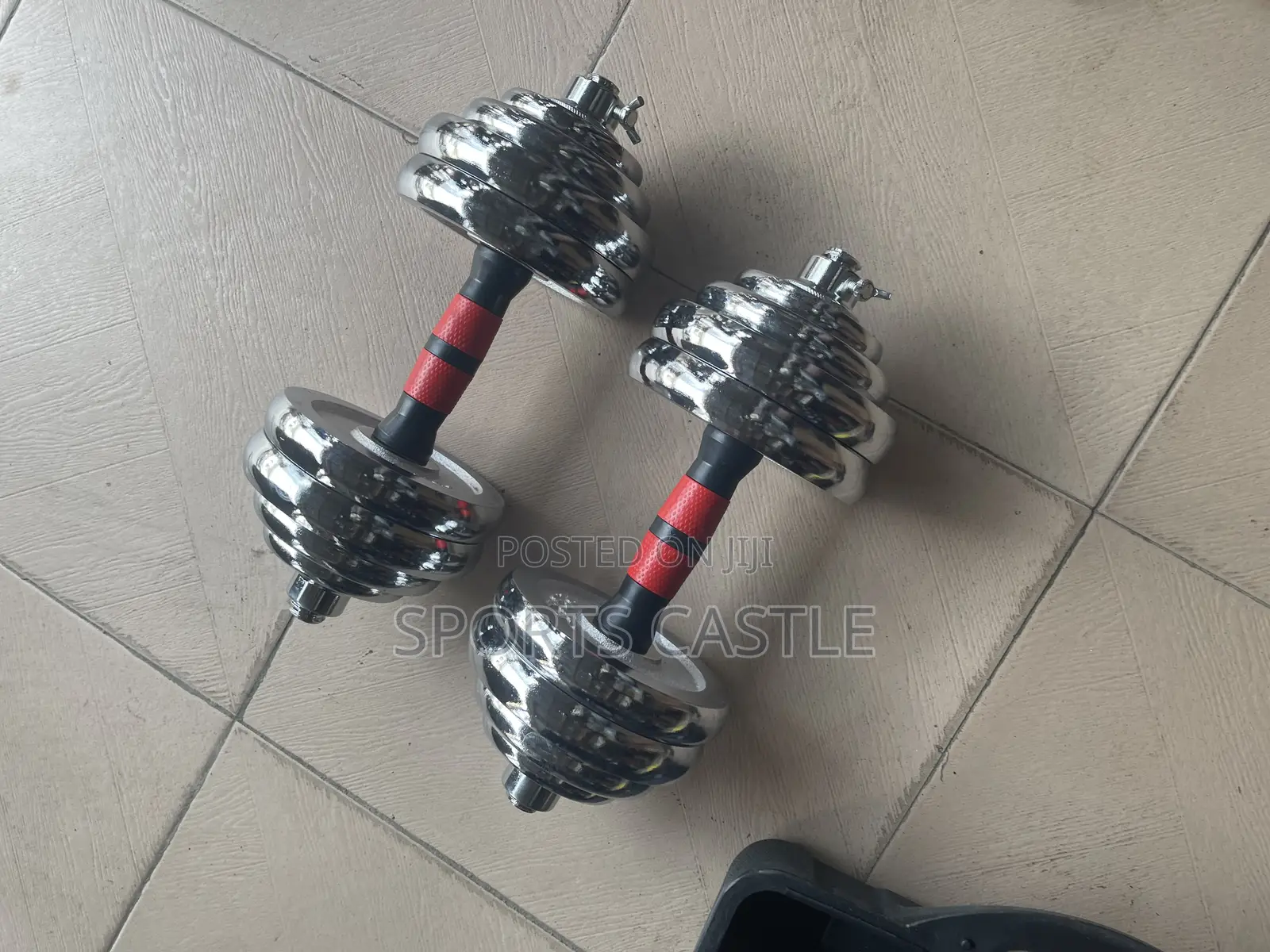 30kg Adjustable Dumbbell With Free Extension Rod
