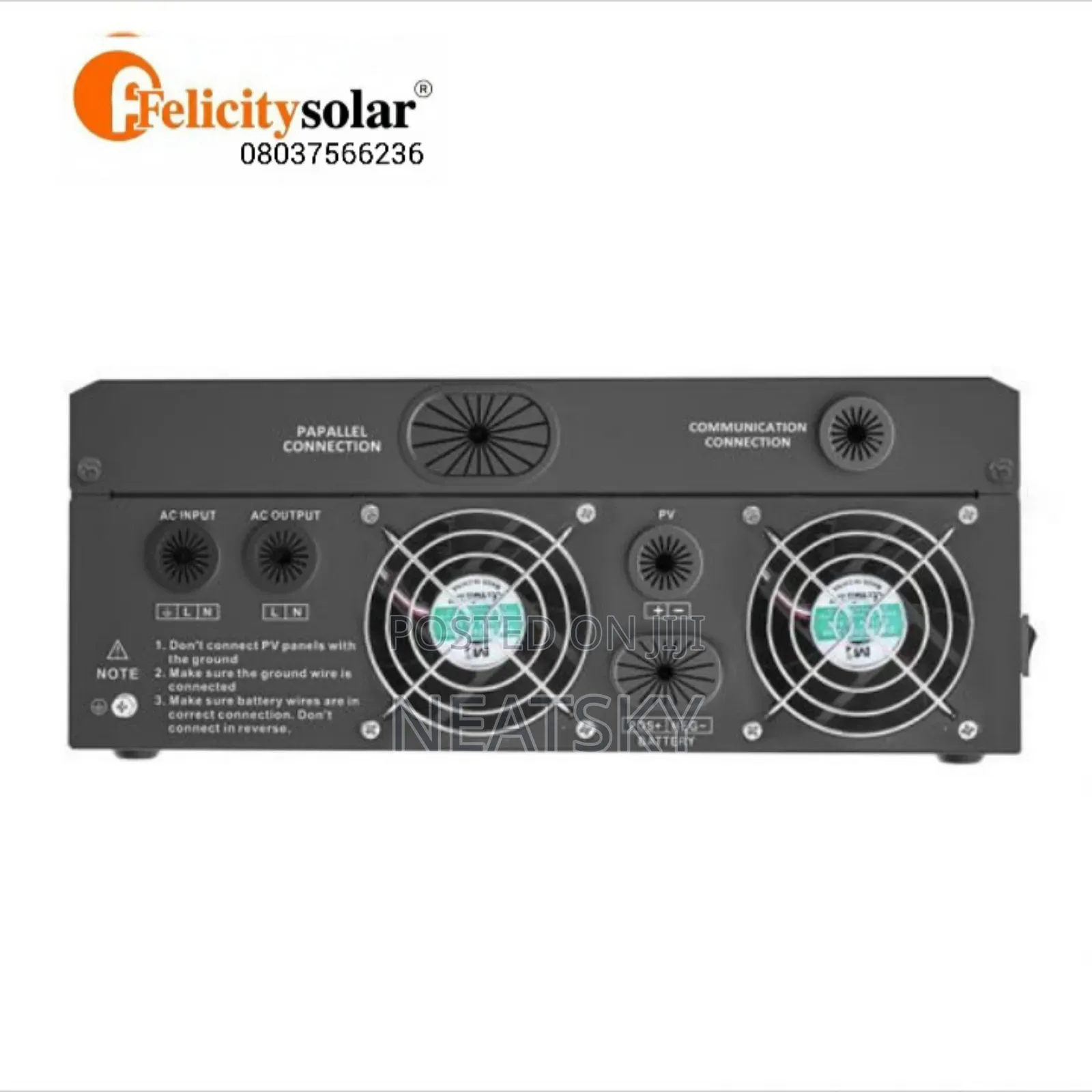 3.7kva/3kw/24v Hybrid Inverter With Inbuilt MPPT 100a 500v(Ivem3024)