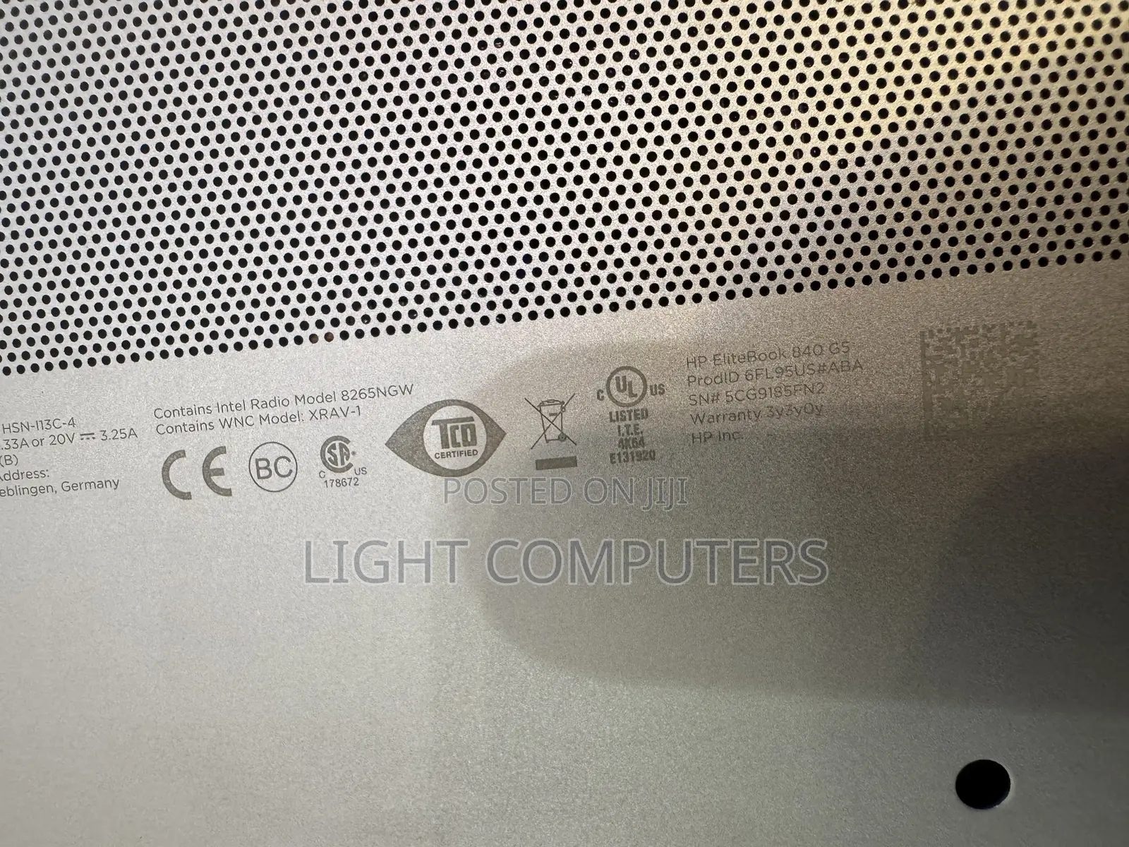Laptop HP EliteBook 840 G5 8GB Intel Core I5 SSD 256GB