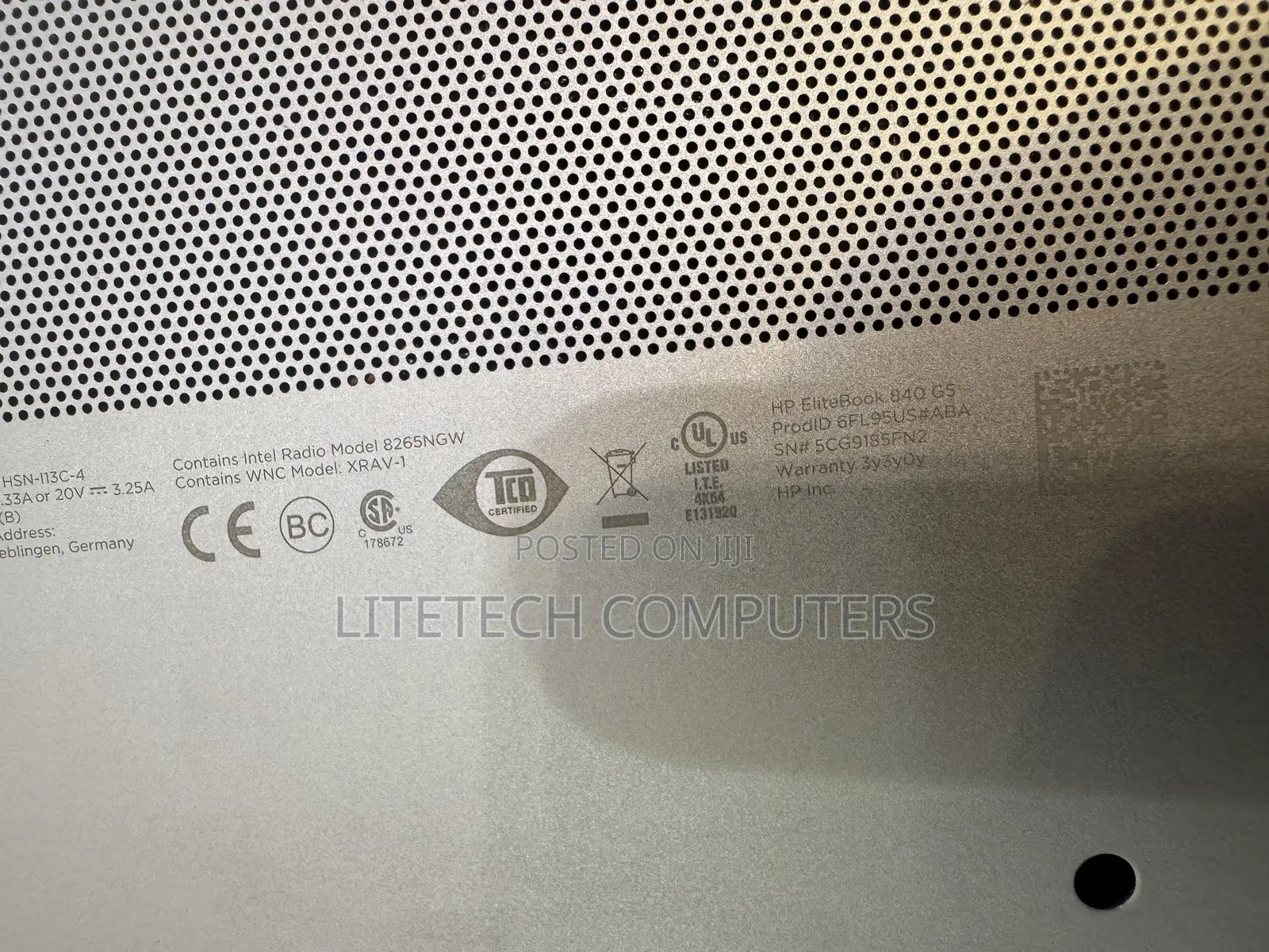 Laptop HP EliteBook 840 G5 8GB Intel Core I5 SSD 256GB
