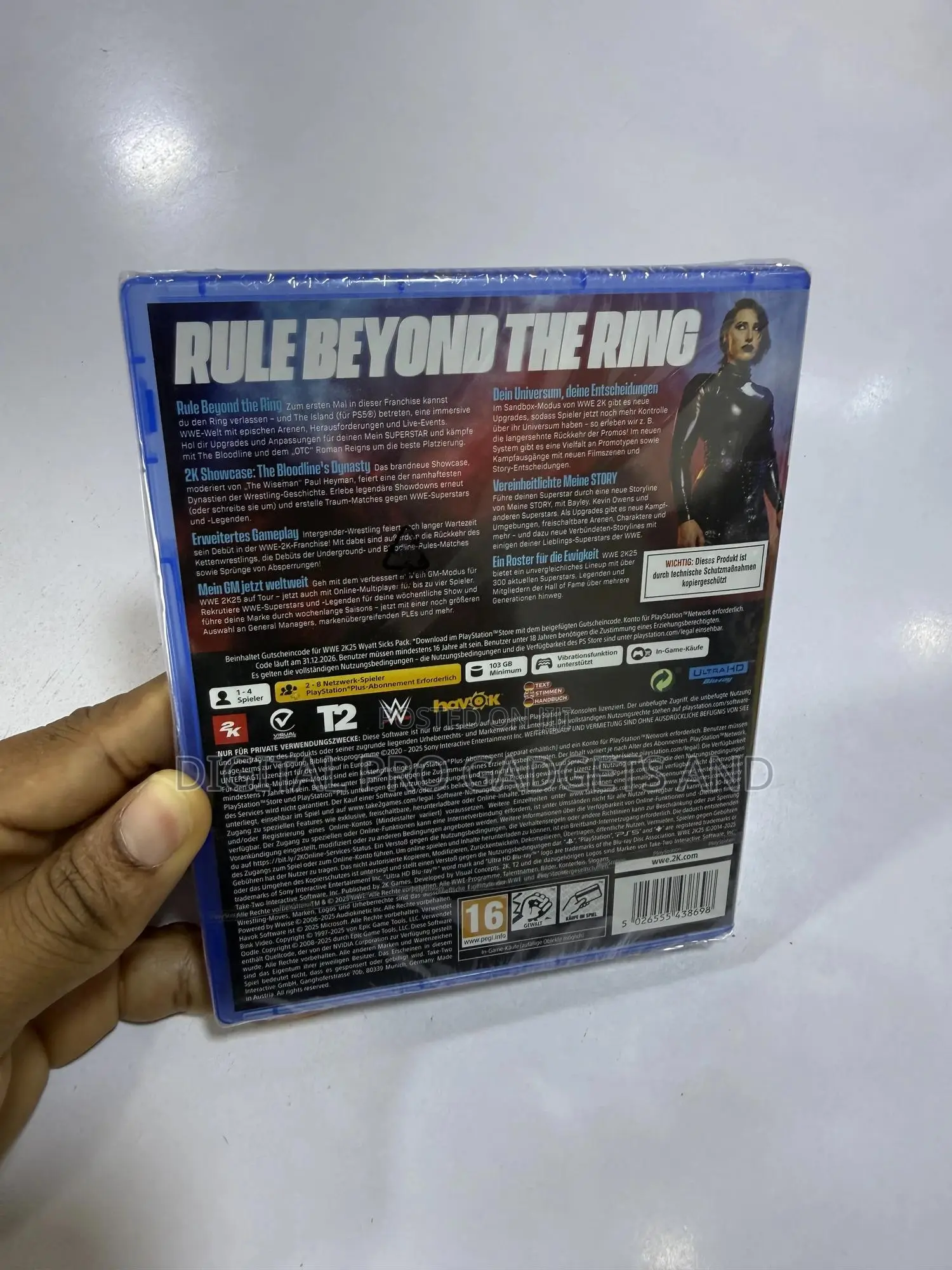 W2k25 for Ps5 (Wwe 25)