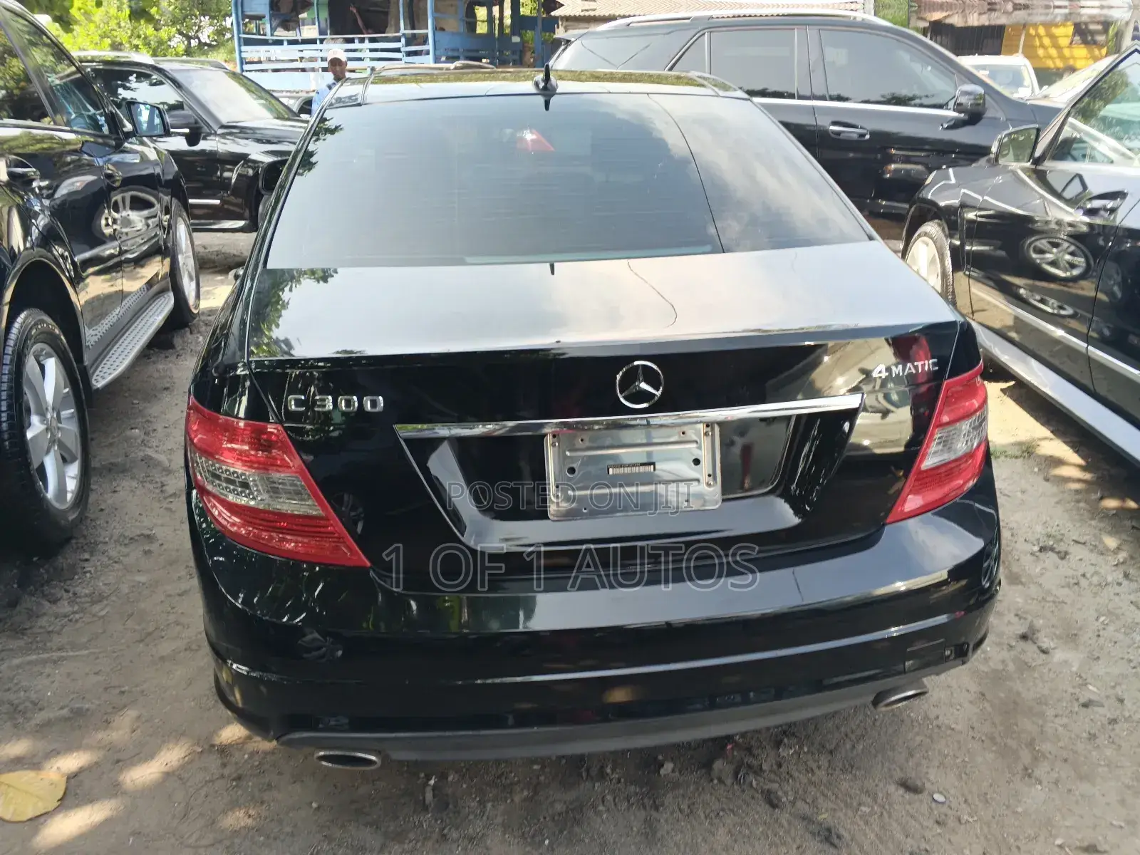 Mercedes-Benz C300 Luxury 4Matic Sedan AWD (3.0L 6cyl 7A) 2010 Black