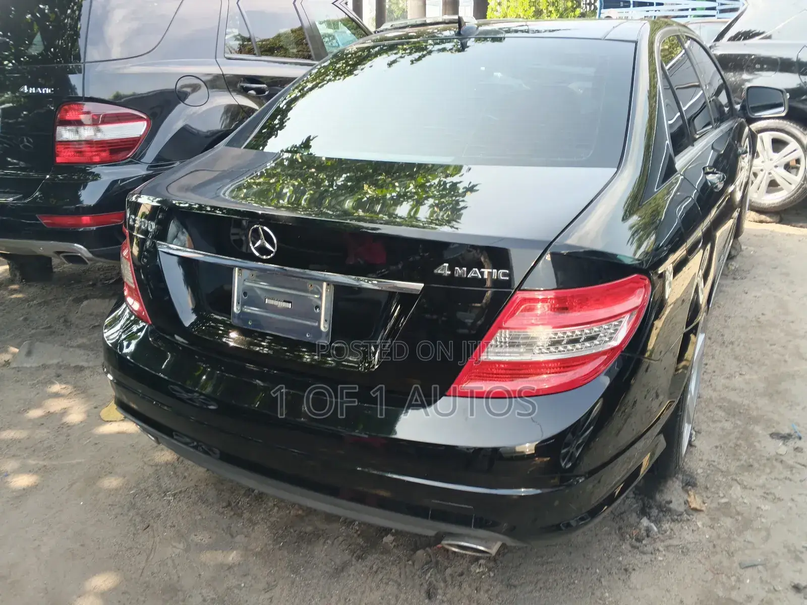 Mercedes-Benz C300 Luxury 4Matic Sedan AWD (3.0L 6cyl 7A) 2010 Black