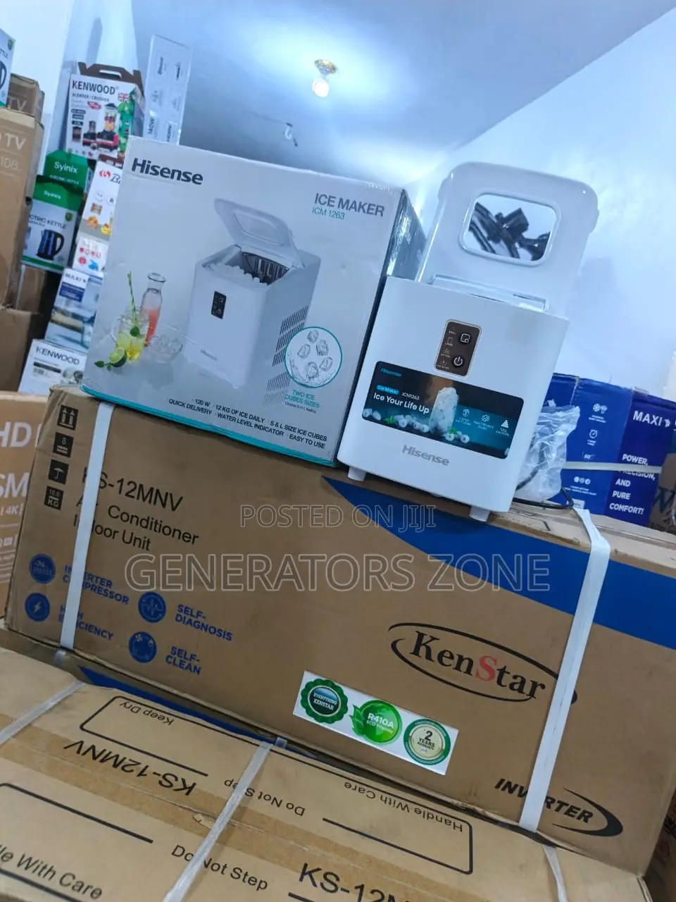 Hisense 12kg Ice Cube Unit Icm1263 S L, Fast Freeze