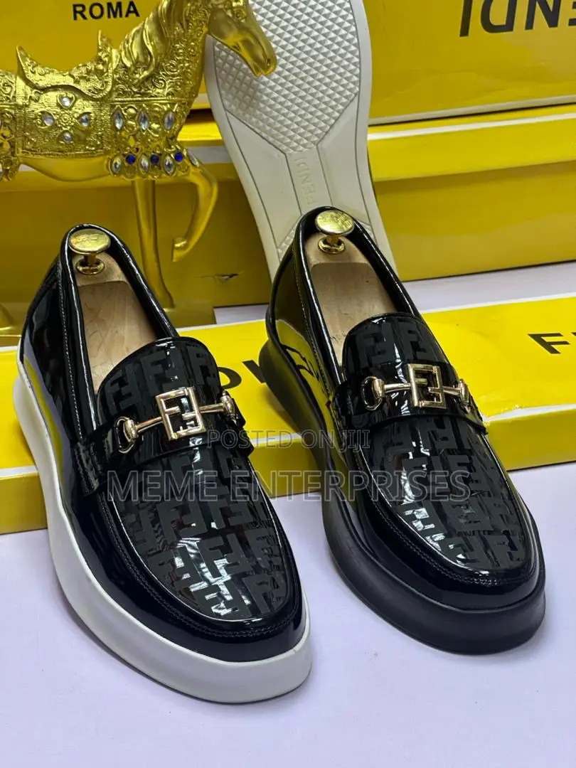 Black Sole Loafers