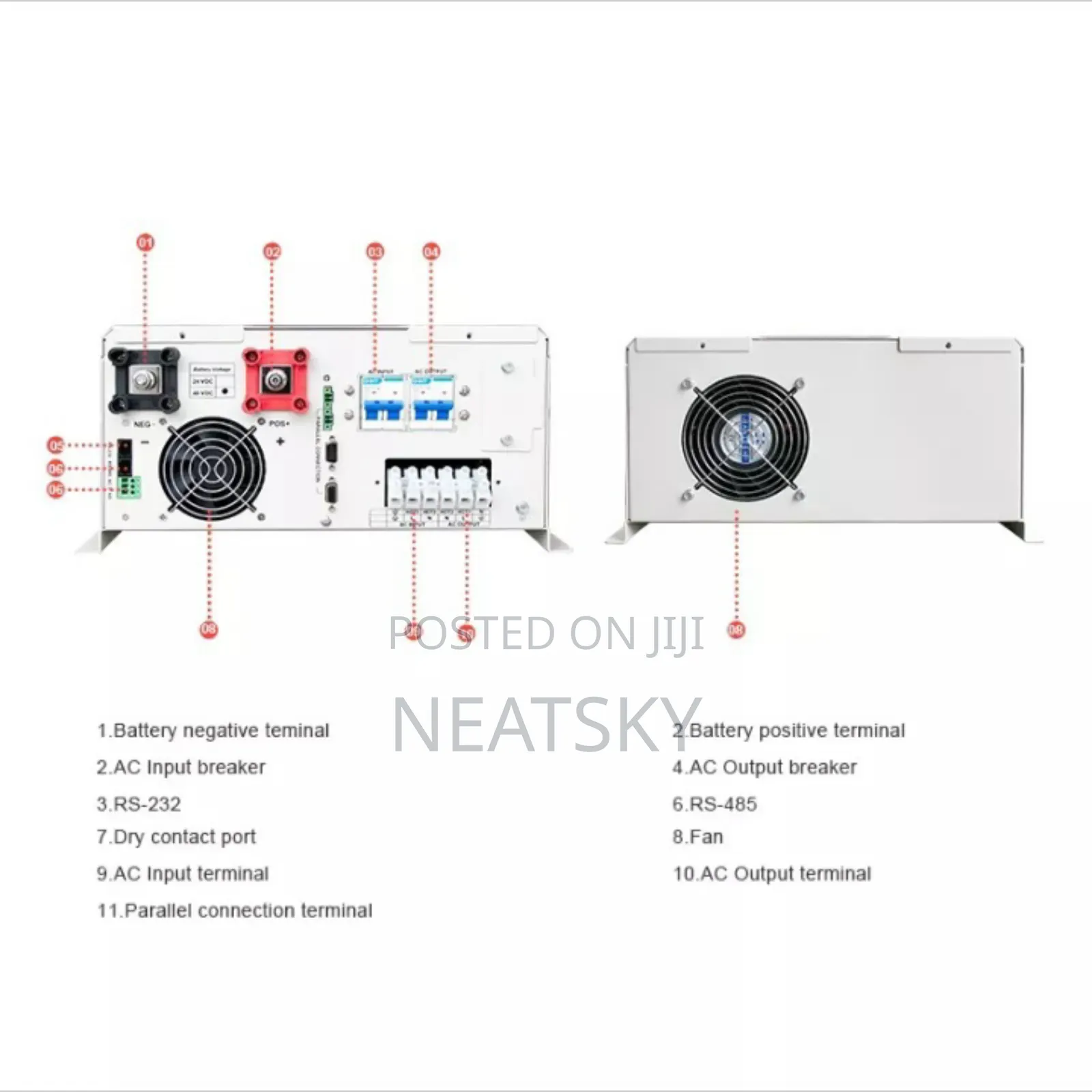 1.5kva 12v Pure Sine Wave Solar Inverter for Off Grid Solar System