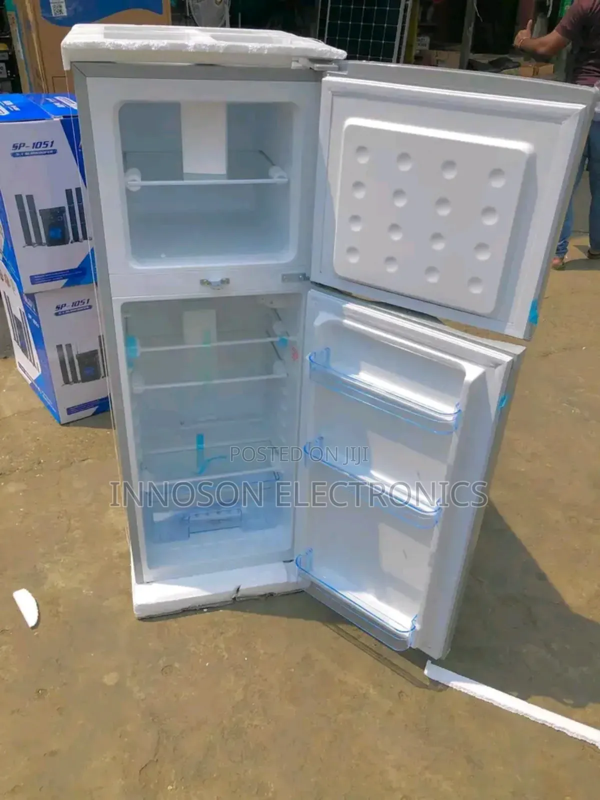 Skyrun Double Door Fridge 118 Liters
