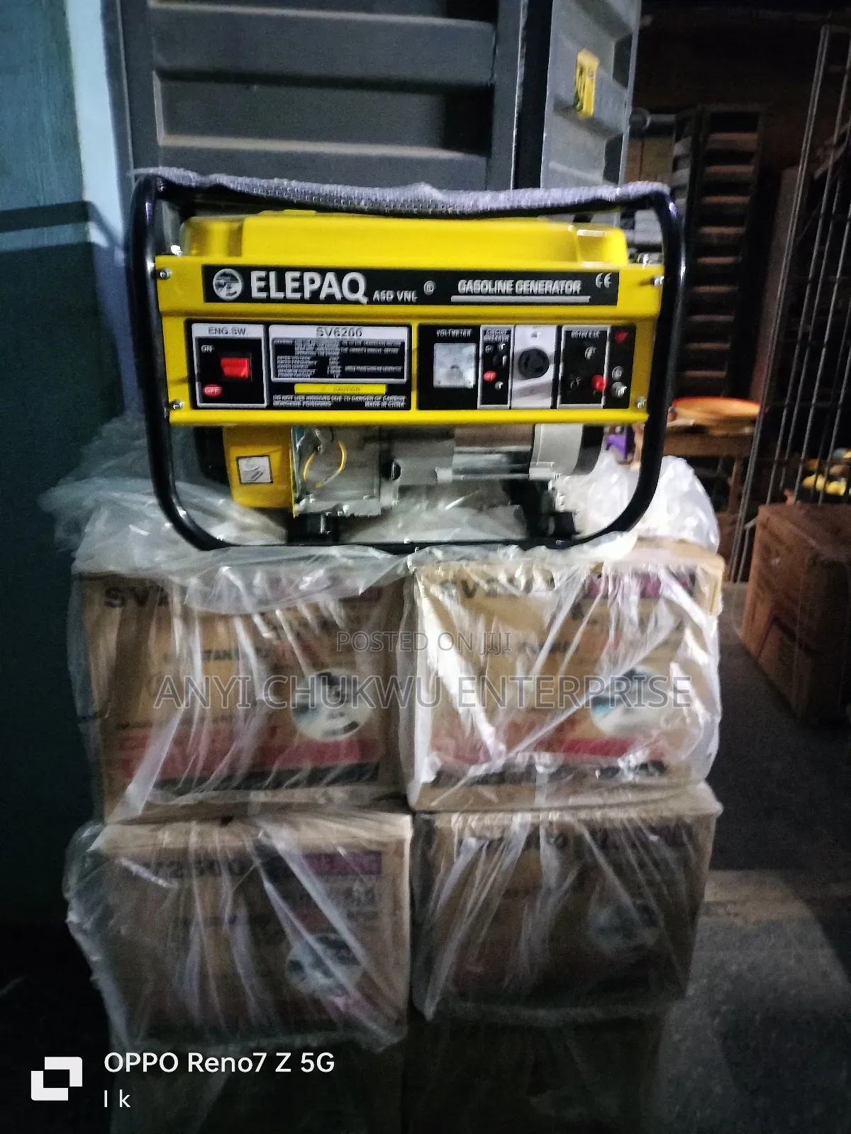 Elepaq Generator Sv62000 3.5kva 100%Copper