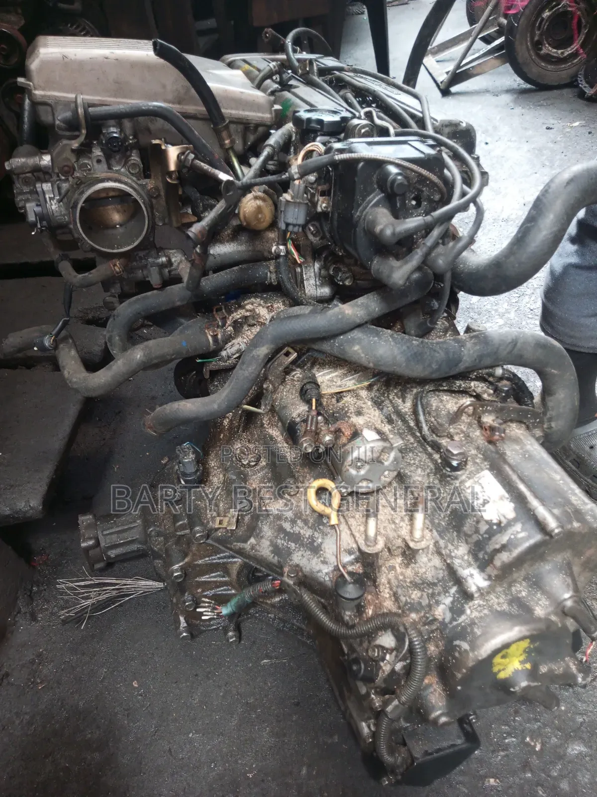 Engine Honda Cr-v With Automatic Gearbox 4+4 Sensor 98 to 2000