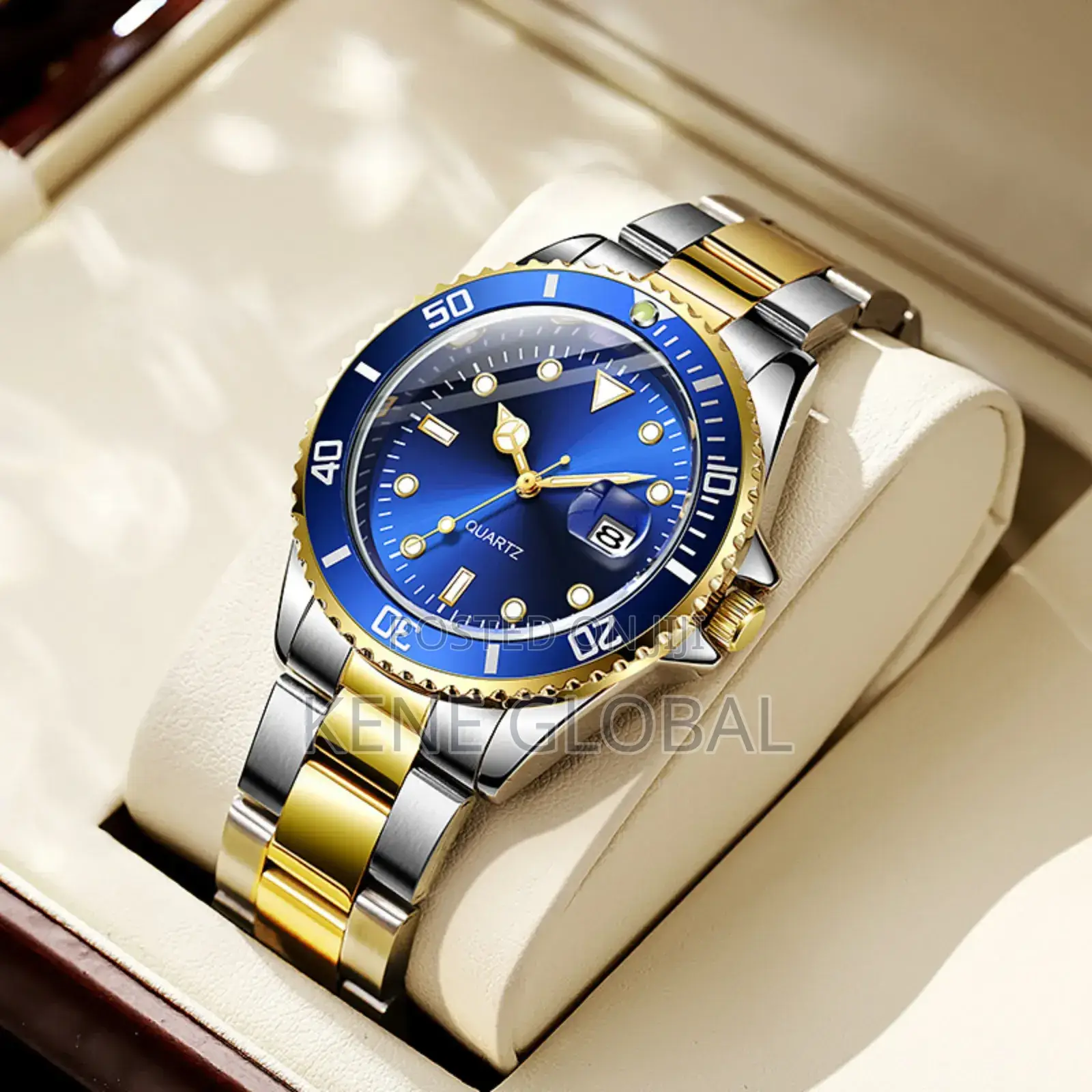 Stainless Steel Quartz Watch.