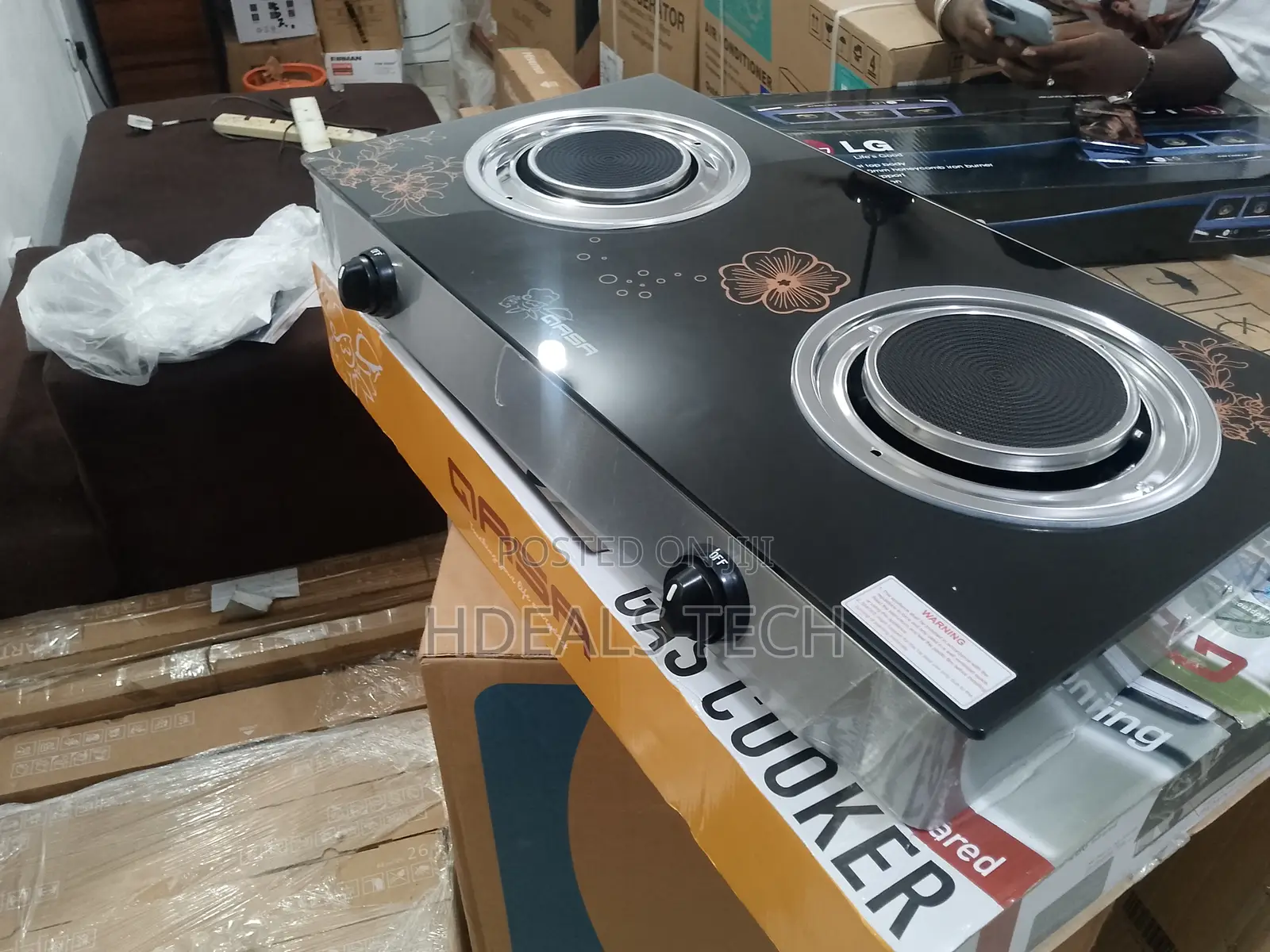 Qasa No-Match 2-Burner Cooktop