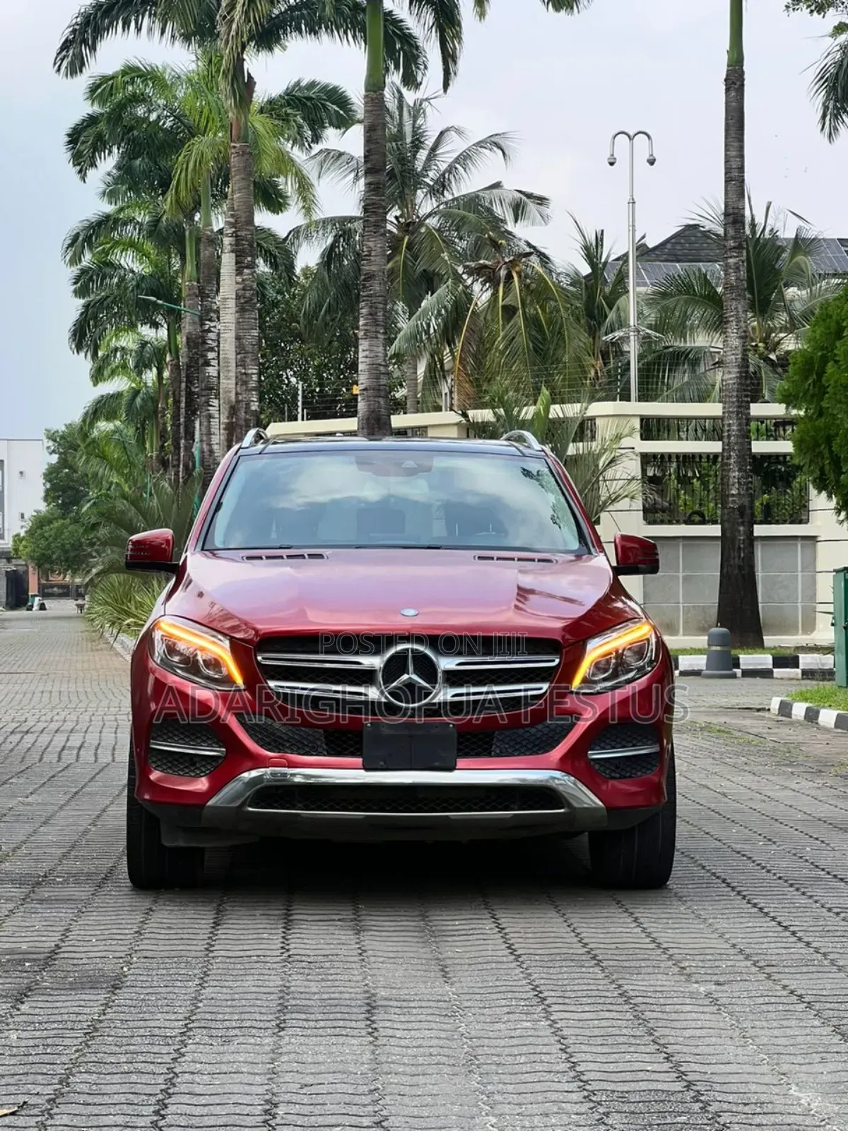 Mercedes-Benz GLE-Class 2018 Red